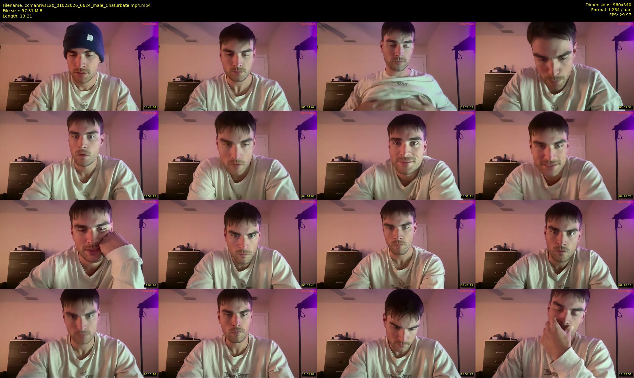 ccmanrivs120 — 14 minute Chaturbate male cam show recording, 480p, Feb 1, 2026