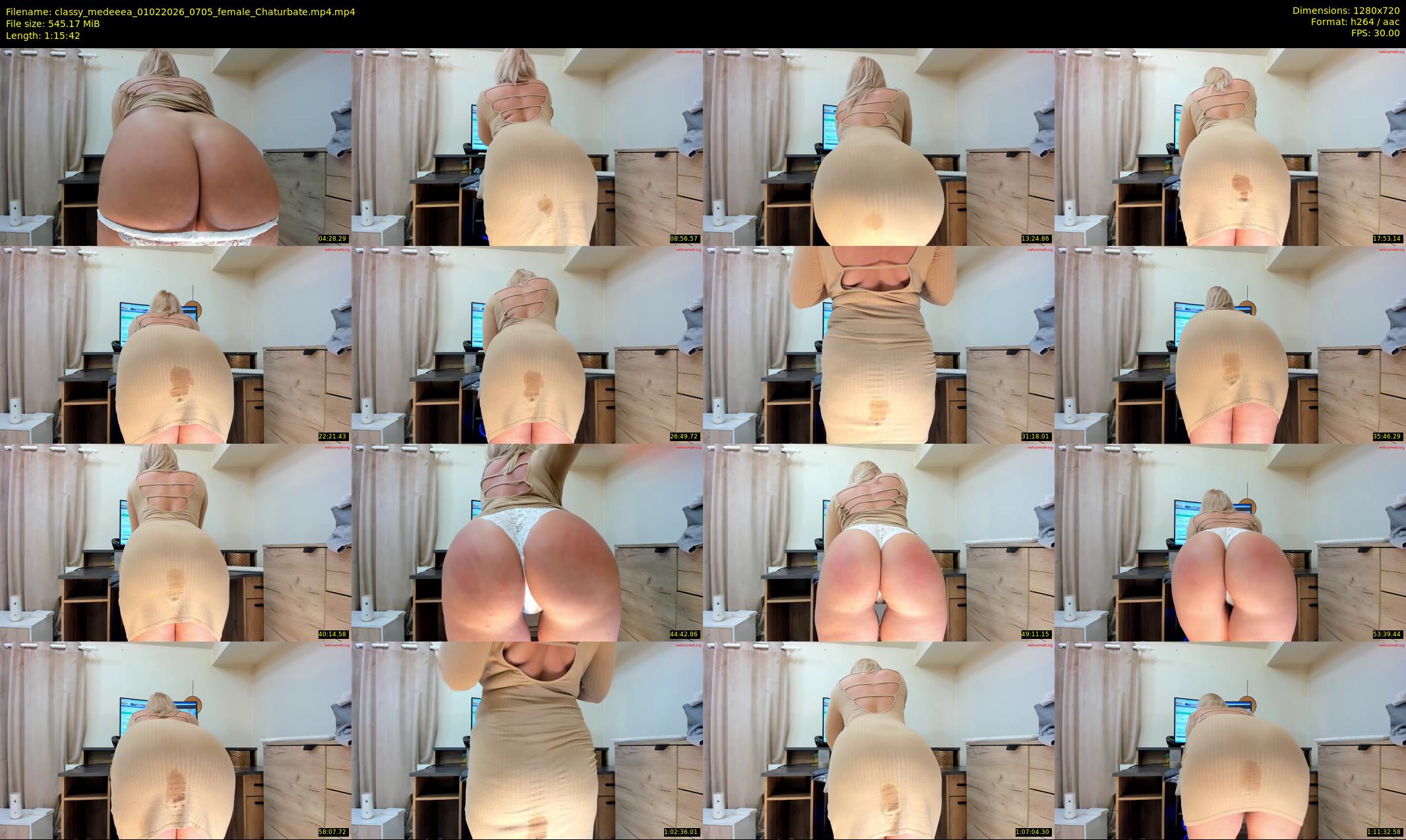 classy_medeeea — 76 minute Chaturbate female cam show recording, 720p, Feb 1, 2026