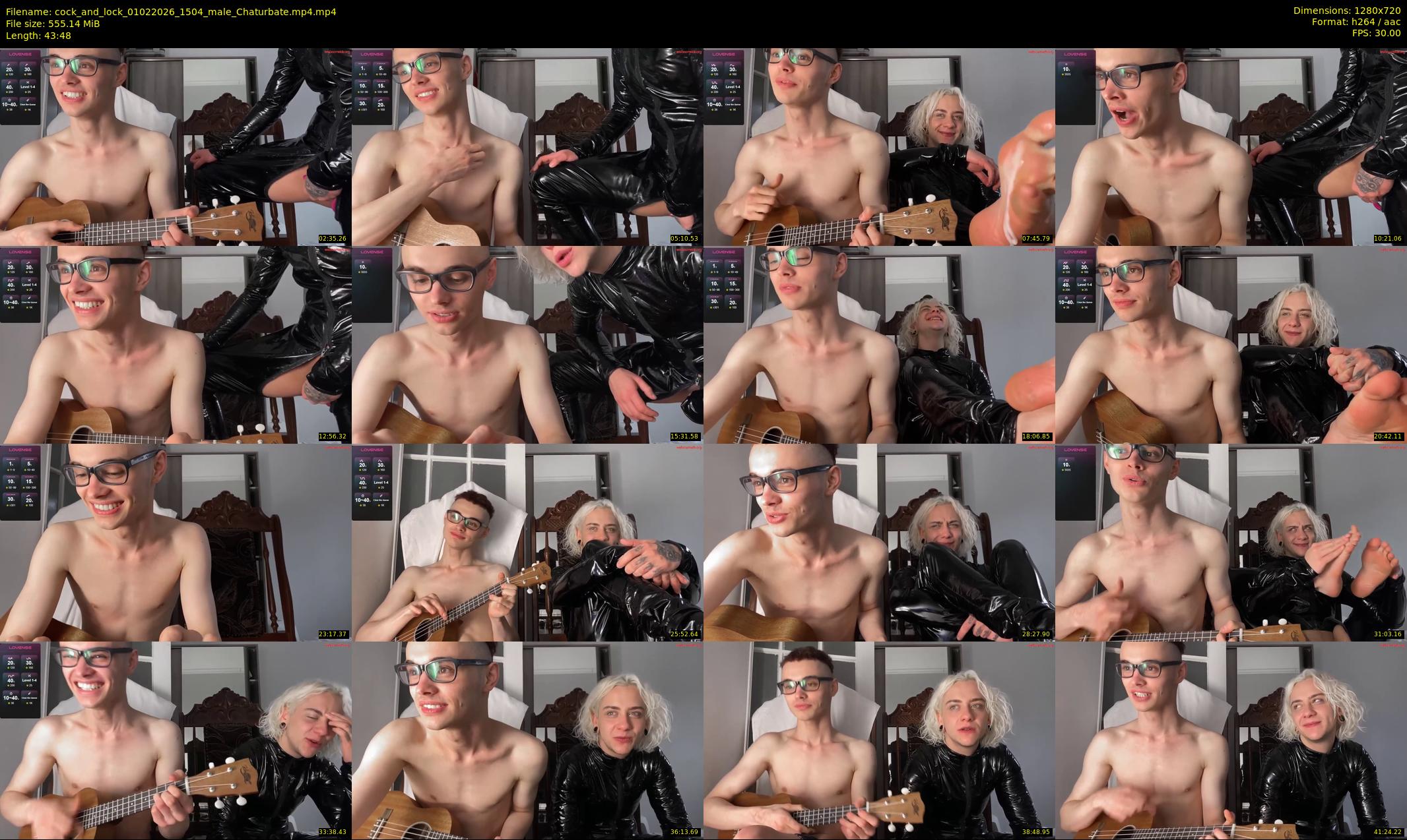 cock_and_lock — 44 minute Chaturbate male cam show recording, 720p, Feb 1, 2026
