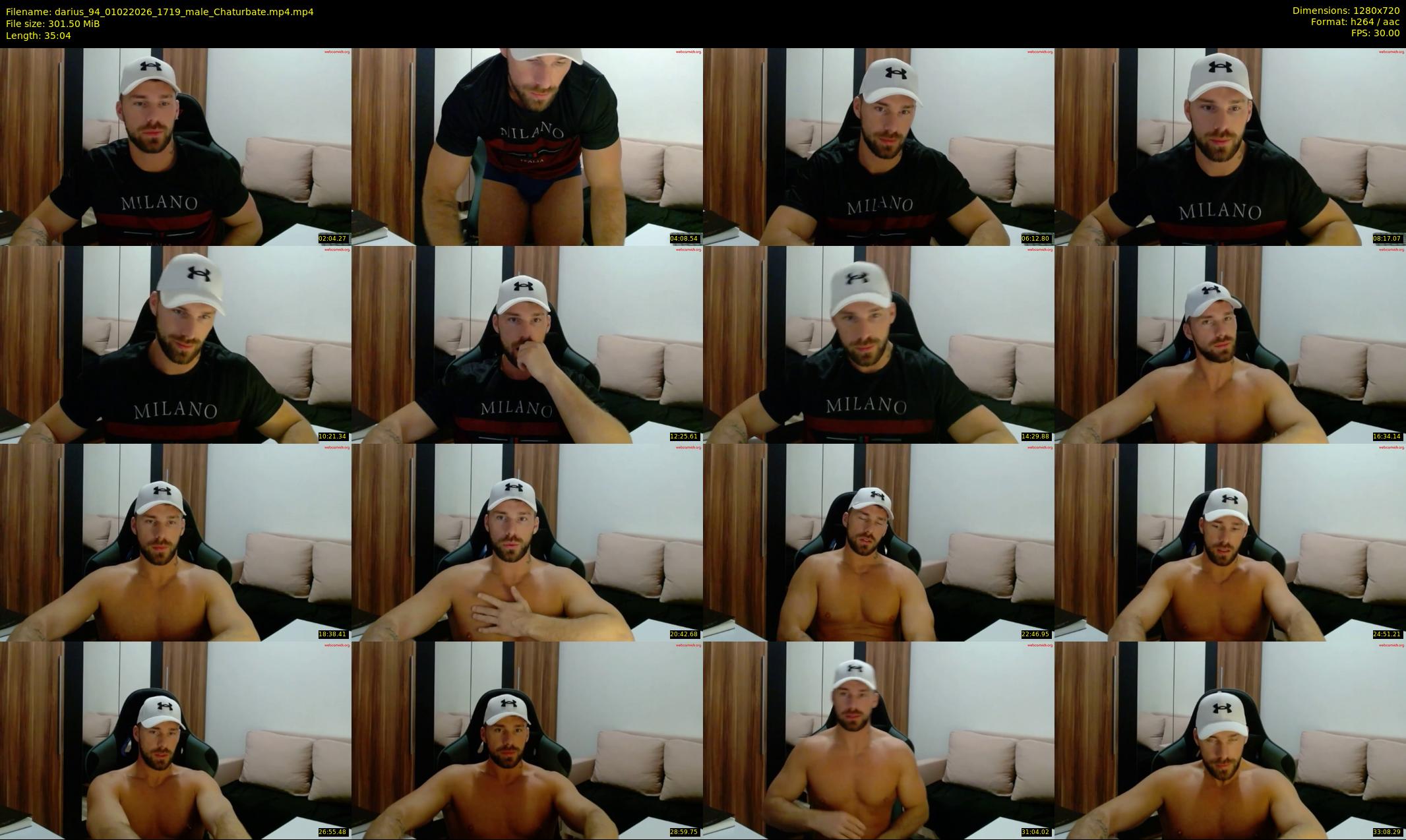 darius_94 — 36 minute Chaturbate male cam show recording, 720p, Feb 1, 2026