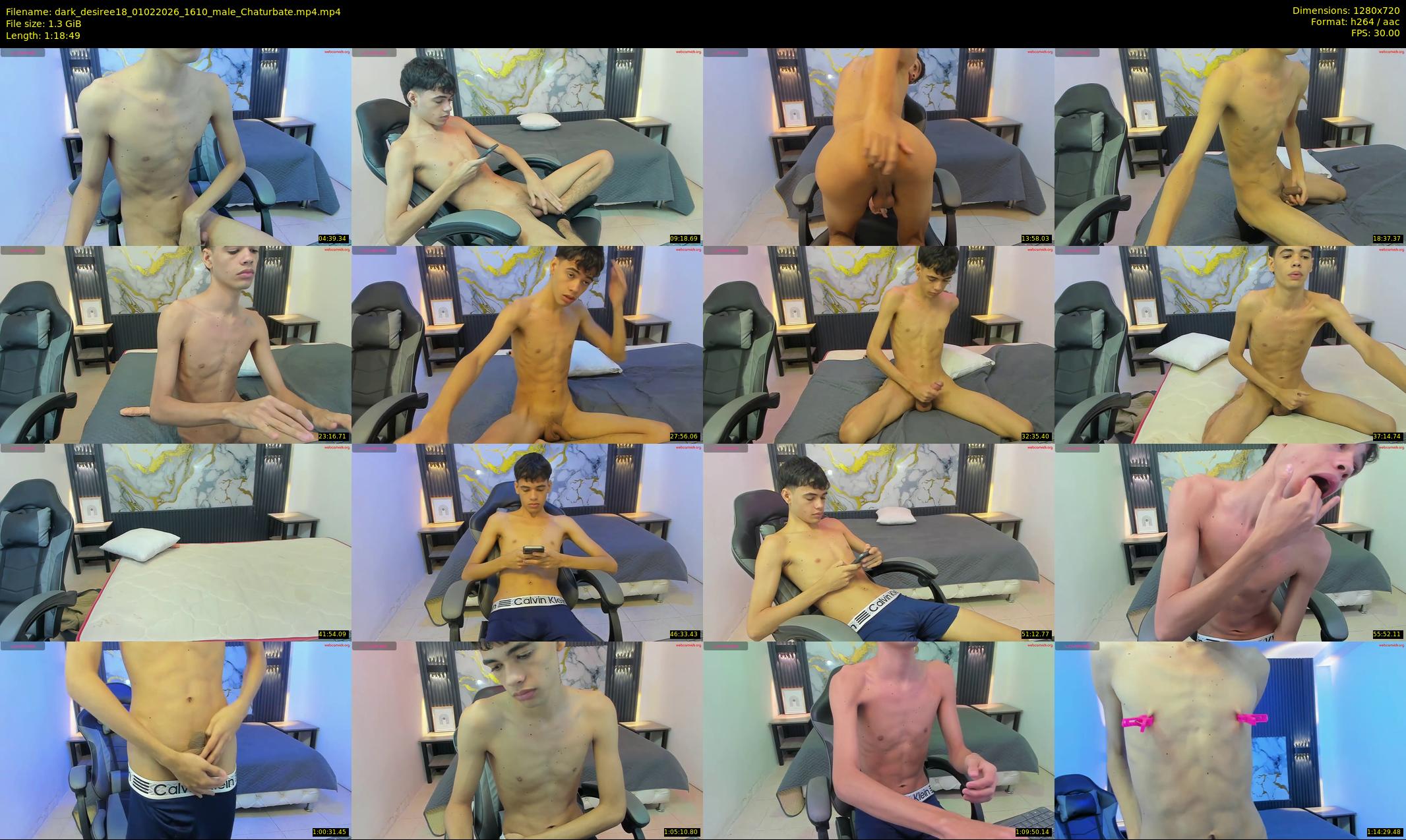 dark_desiree18 — 79 minute Chaturbate male cam show recording, 720p, Feb 1, 2026