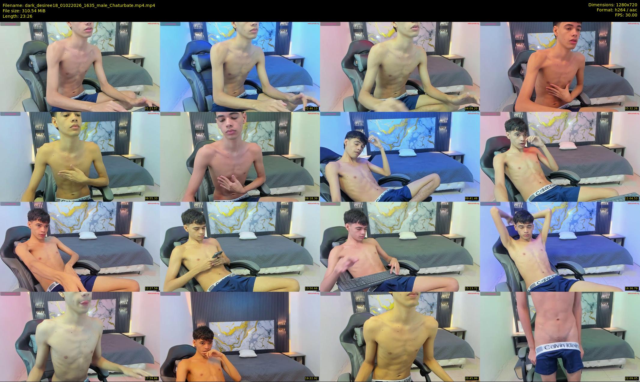 dark_desiree18 — 24 minute Chaturbate male cam show recording, 720p, Feb 1, 2026