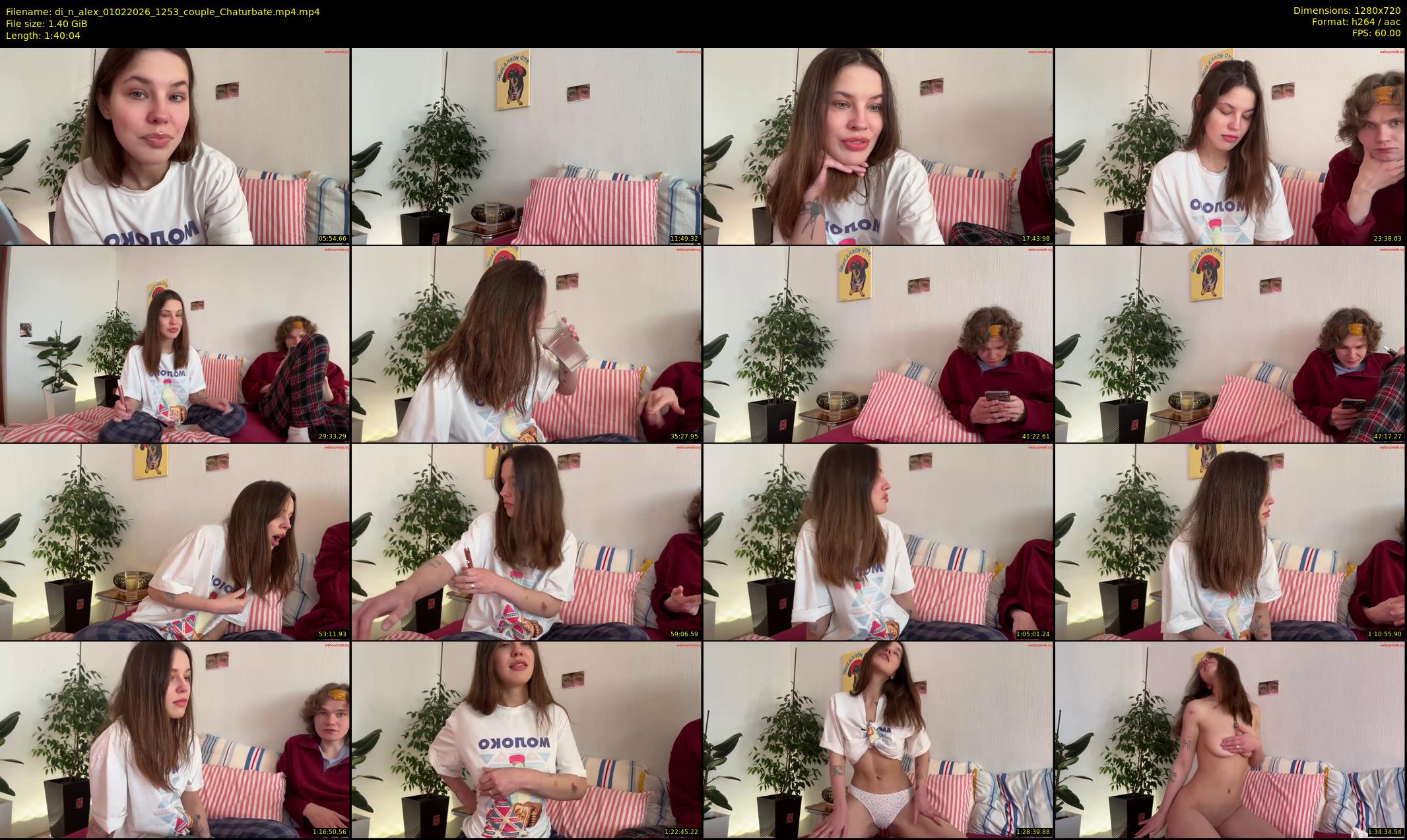 di_n_alex — 101 minute Chaturbate couple cam show recording, 720p, Feb 1, 2026