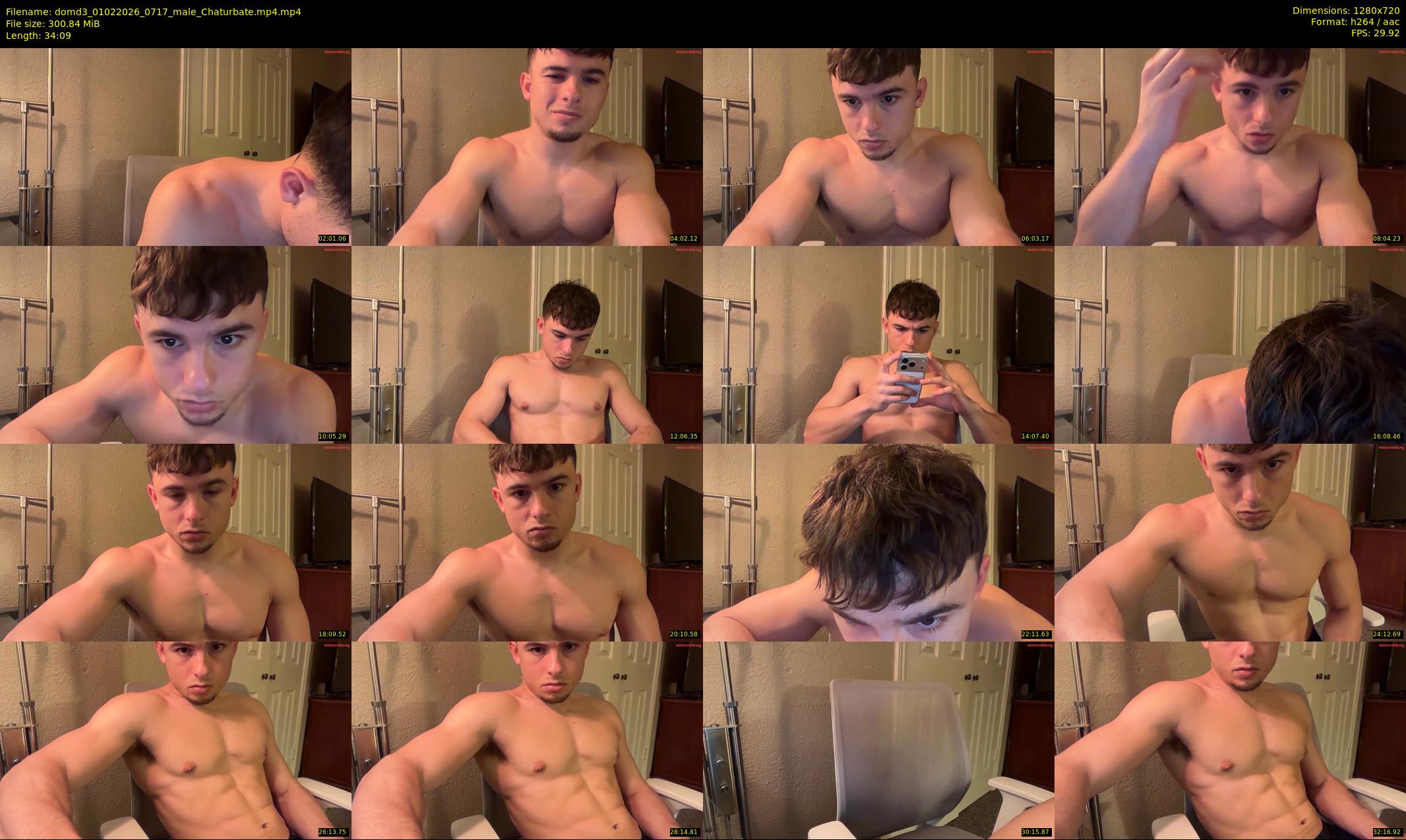 domd3 — 35 minute Chaturbate male cam show recording, 720p, Feb 1, 2026