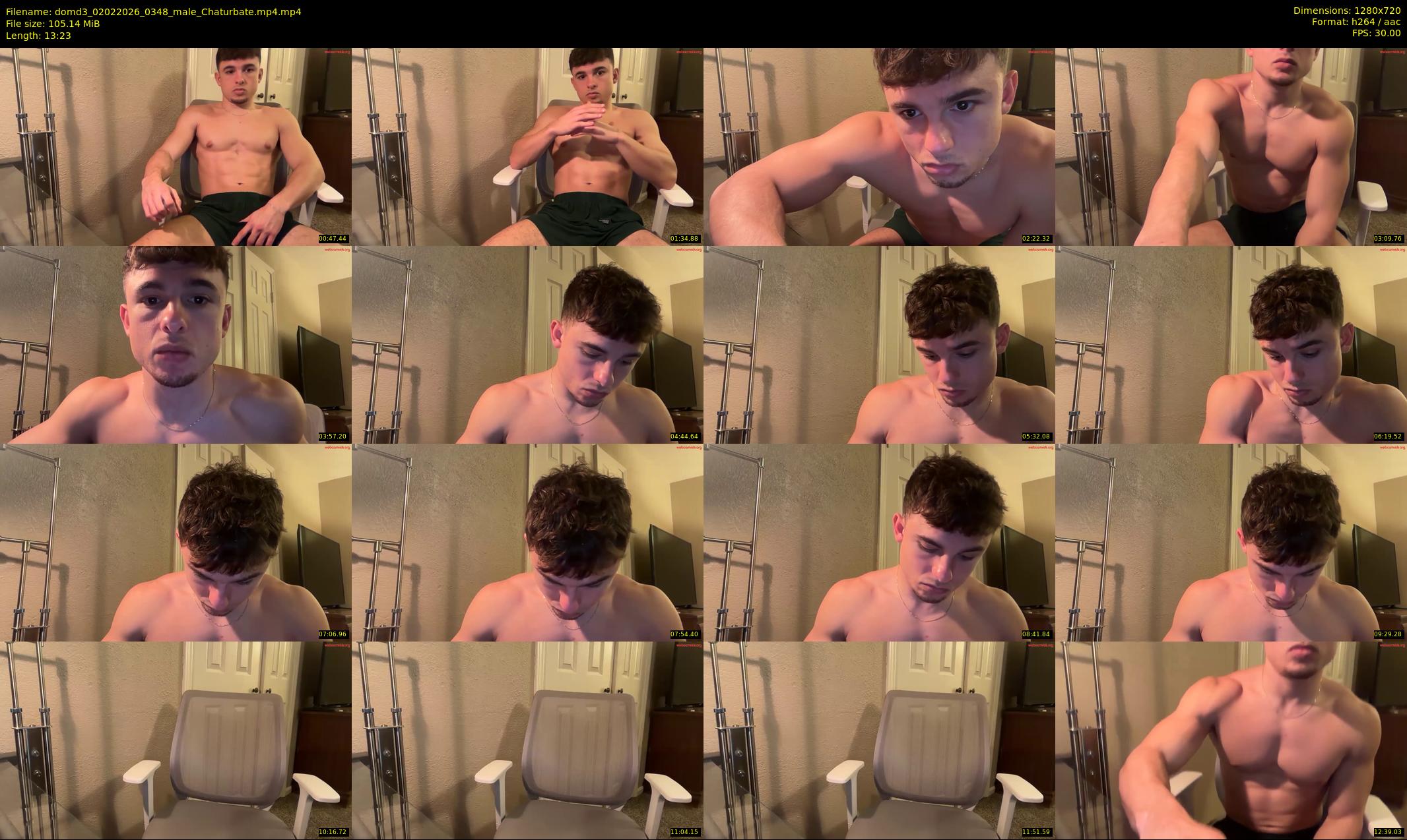 domd3 — 14 minute Chaturbate male cam show recording, 720p, Feb 2, 2026