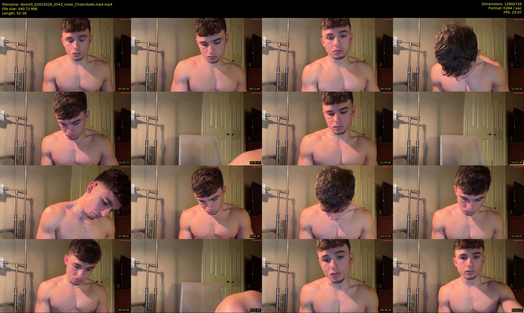 domd3 — 53 minute Chaturbate male cam show recording, 720p, Feb 2, 2026
