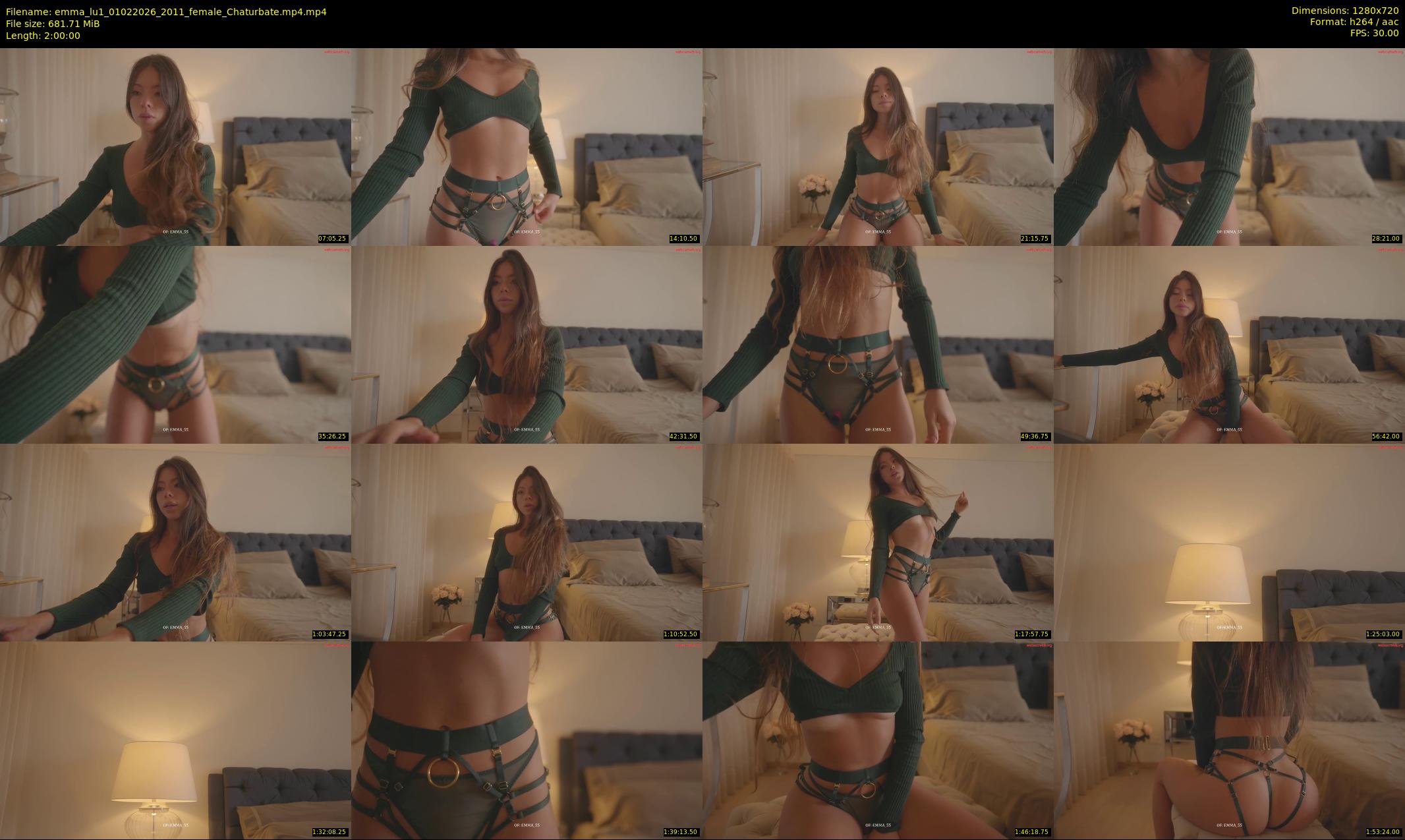 emma_lu1 — 120 minute Chaturbate female cam show recording, 720p, Feb 1, 2026