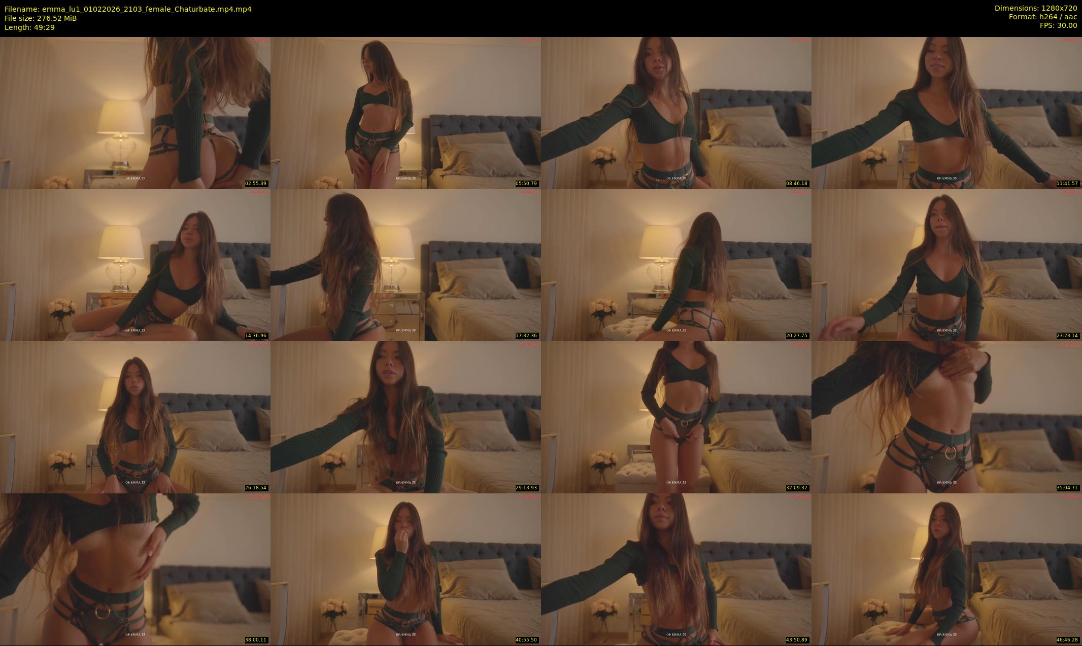 emma_lu1 — 50 minute Chaturbate female cam show recording, 720p, Feb 1, 2026
