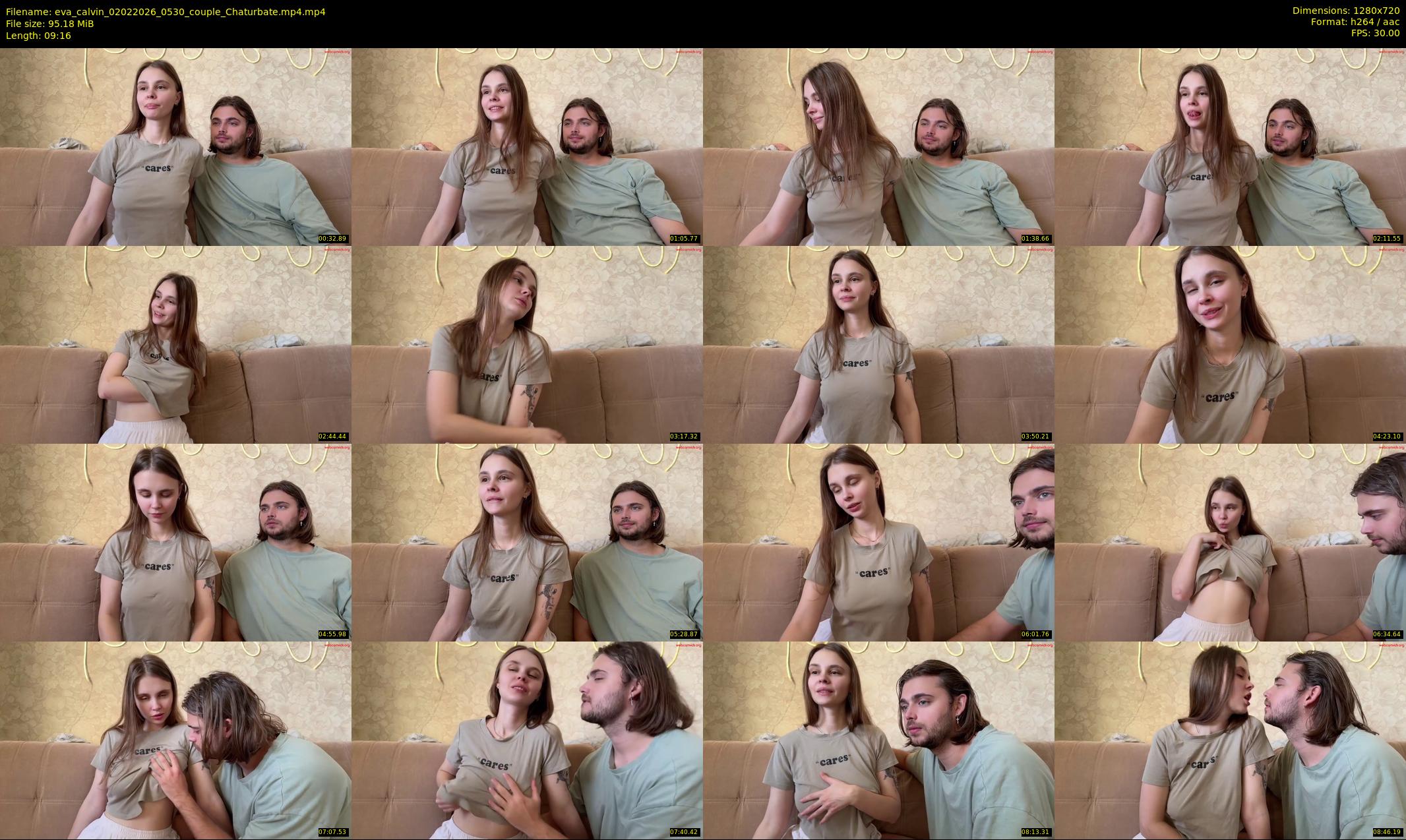 eva_calvin — 10 minute Chaturbate couple cam show recording, 720p, Feb 2, 2026