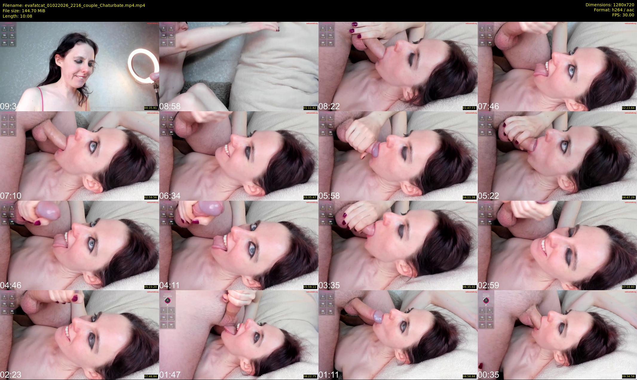 evafatcat — 11 minute Chaturbate couple cam show recording, 720p, Feb 1, 2026