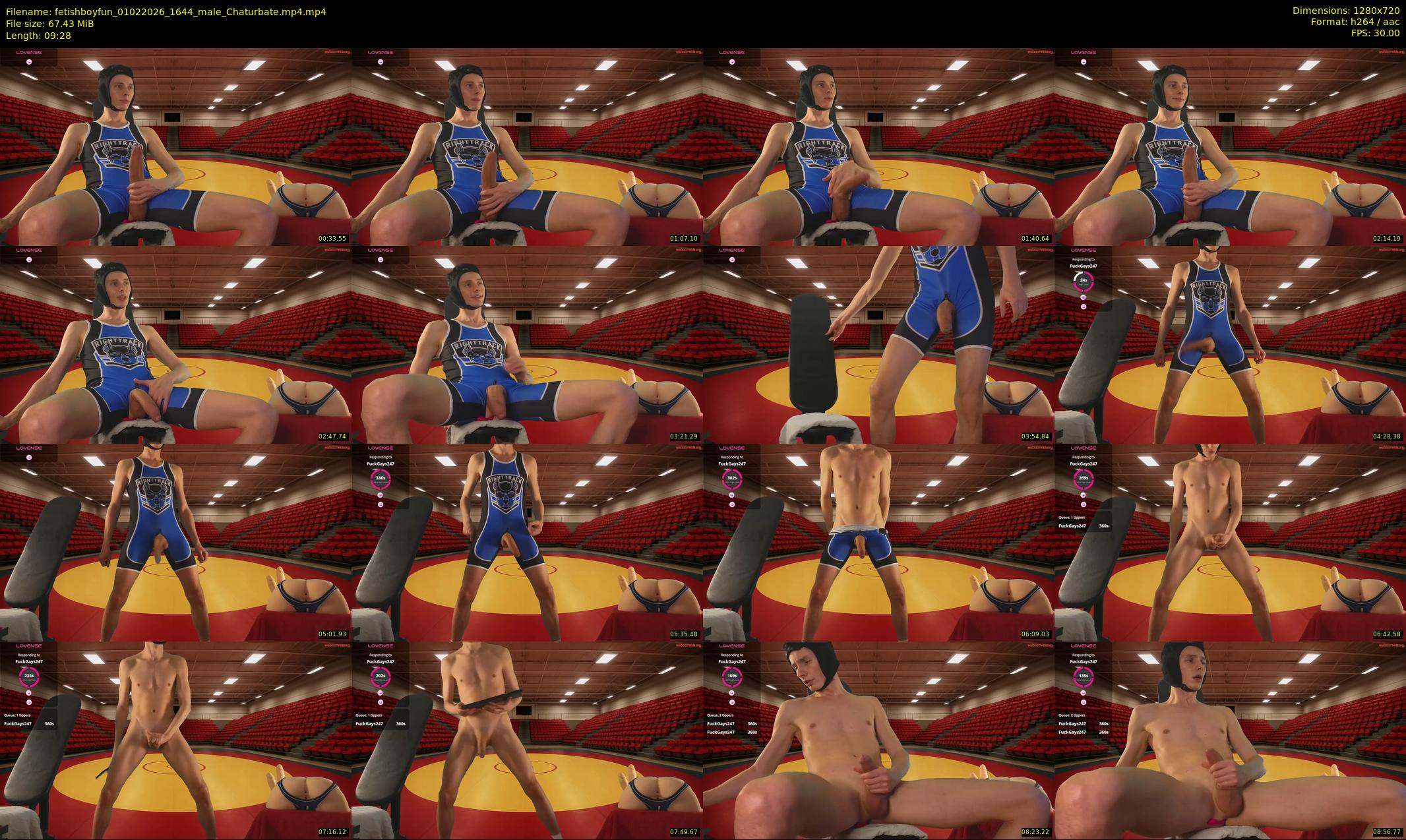 fetishboyfun — 10 minute Chaturbate male cam show recording, 720p, Feb 1, 2026