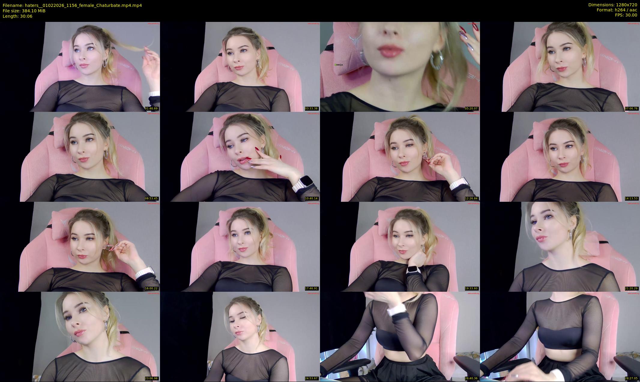 haters_ — 31 minute Chaturbate female cam show recording, 720p, Feb 1, 2026