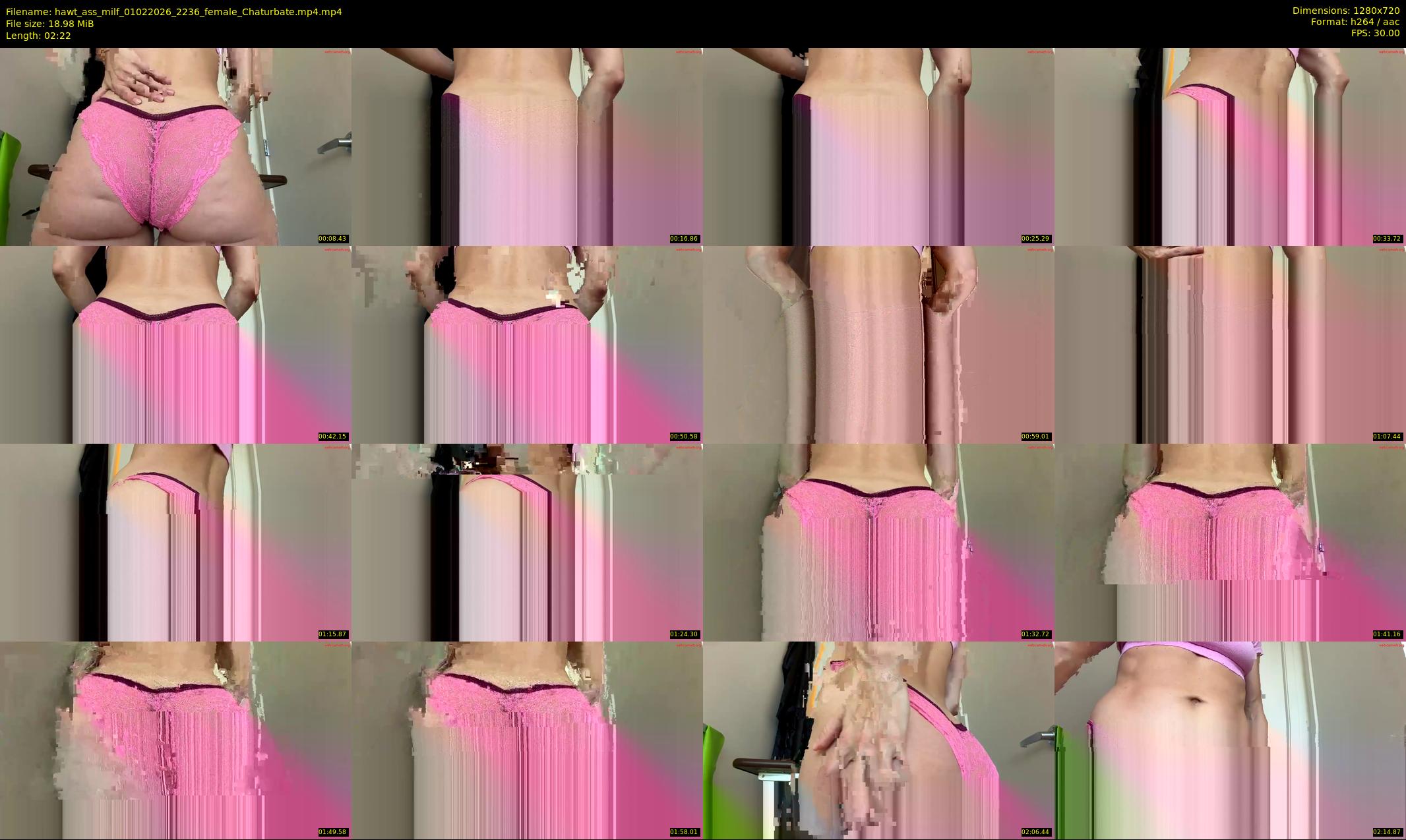 hawt_ass_milf — 3 minute Chaturbate female cam show recording, 720p, Feb 1, 2026