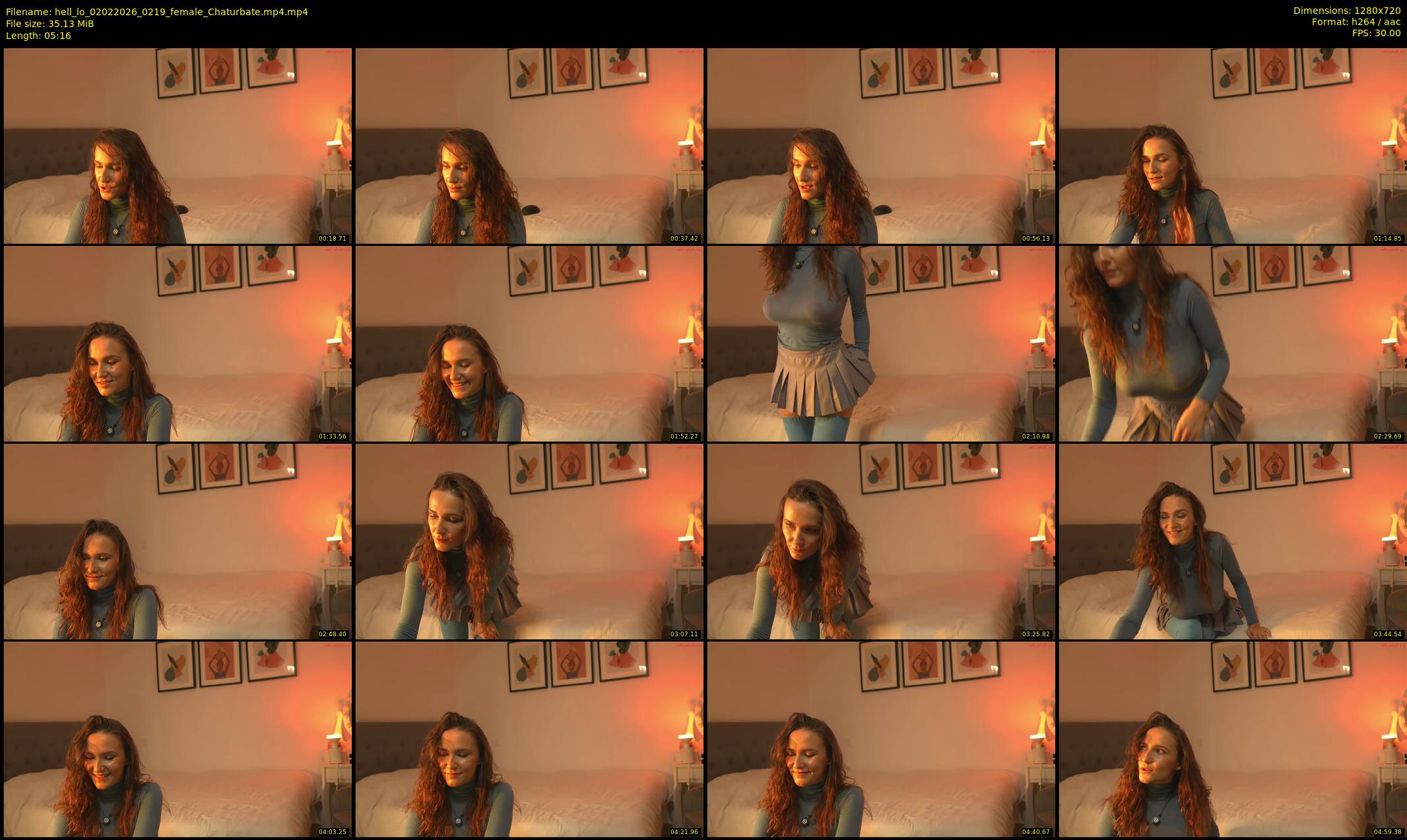 hell_lo — 6 minute Chaturbate female cam show recording, 720p, Feb 2, 2026
