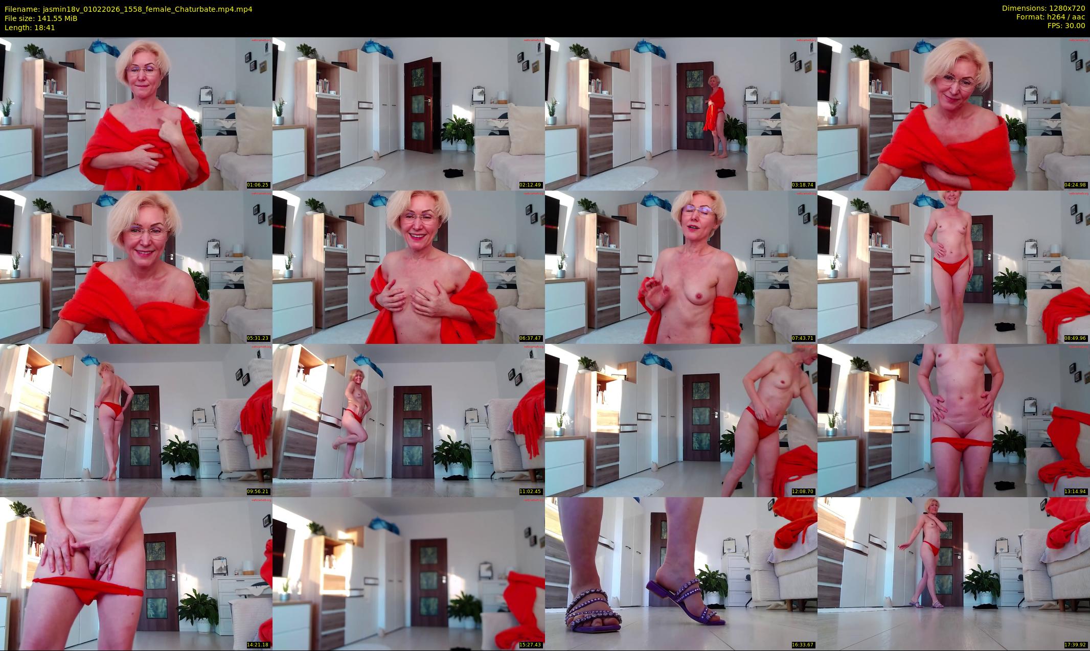 jasmin18v — 19 minute Chaturbate female cam show recording, 720p, Feb 1, 2026