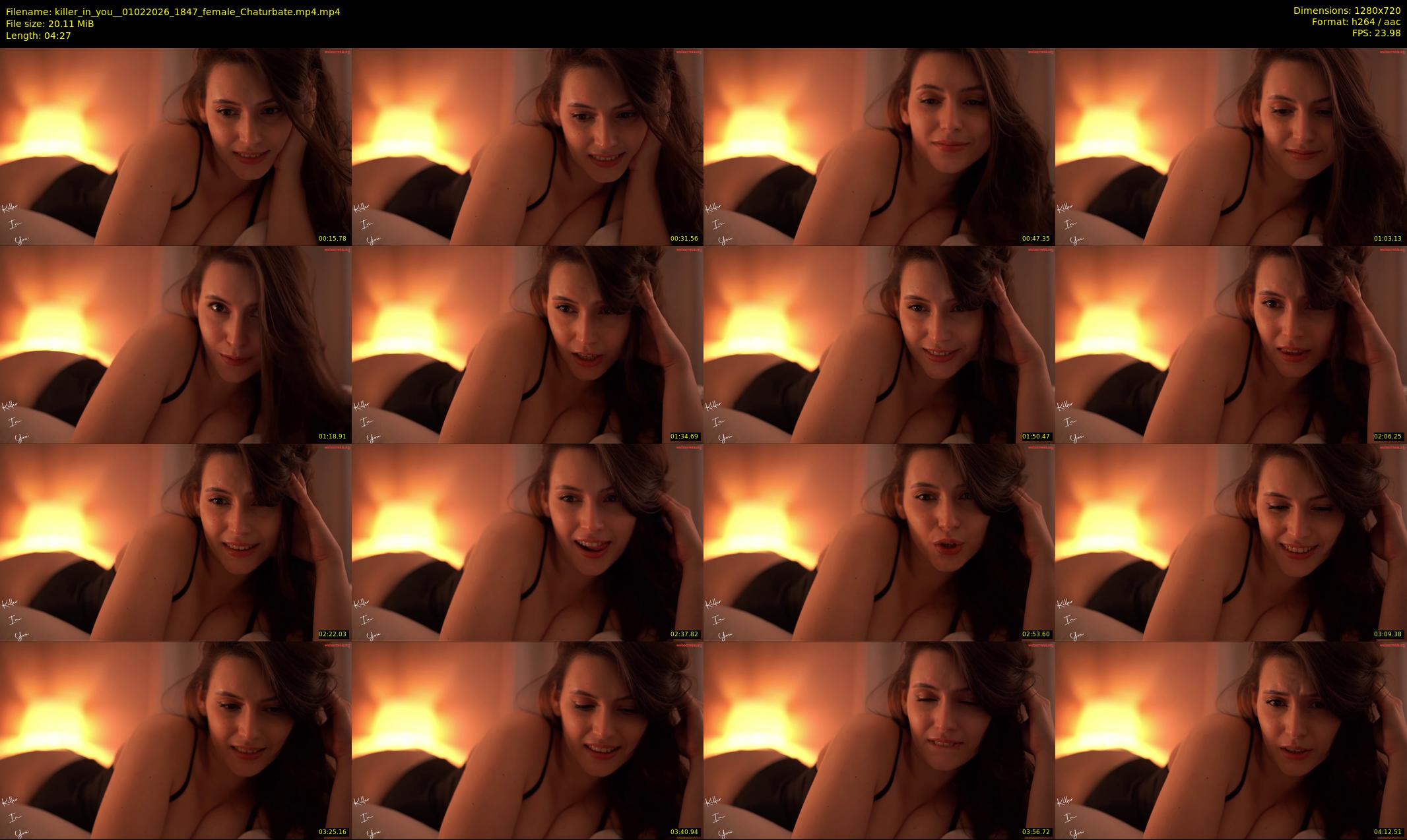 killer_in_you_ — 5 minute Chaturbate female cam show recording, 720p, Feb 1, 2026