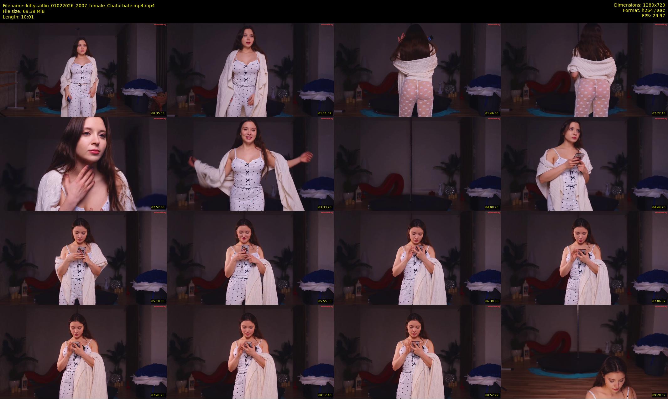 kittycaitlin — 11 minute Chaturbate female cam show recording, 720p, Feb 1, 2026