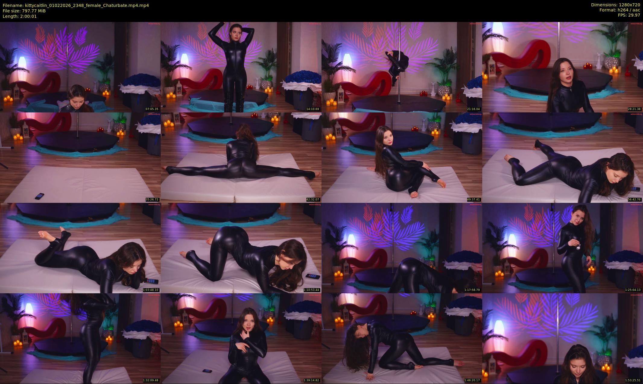 kittycaitlin — 121 minute Chaturbate female cam show recording, 720p, Feb 1, 2026