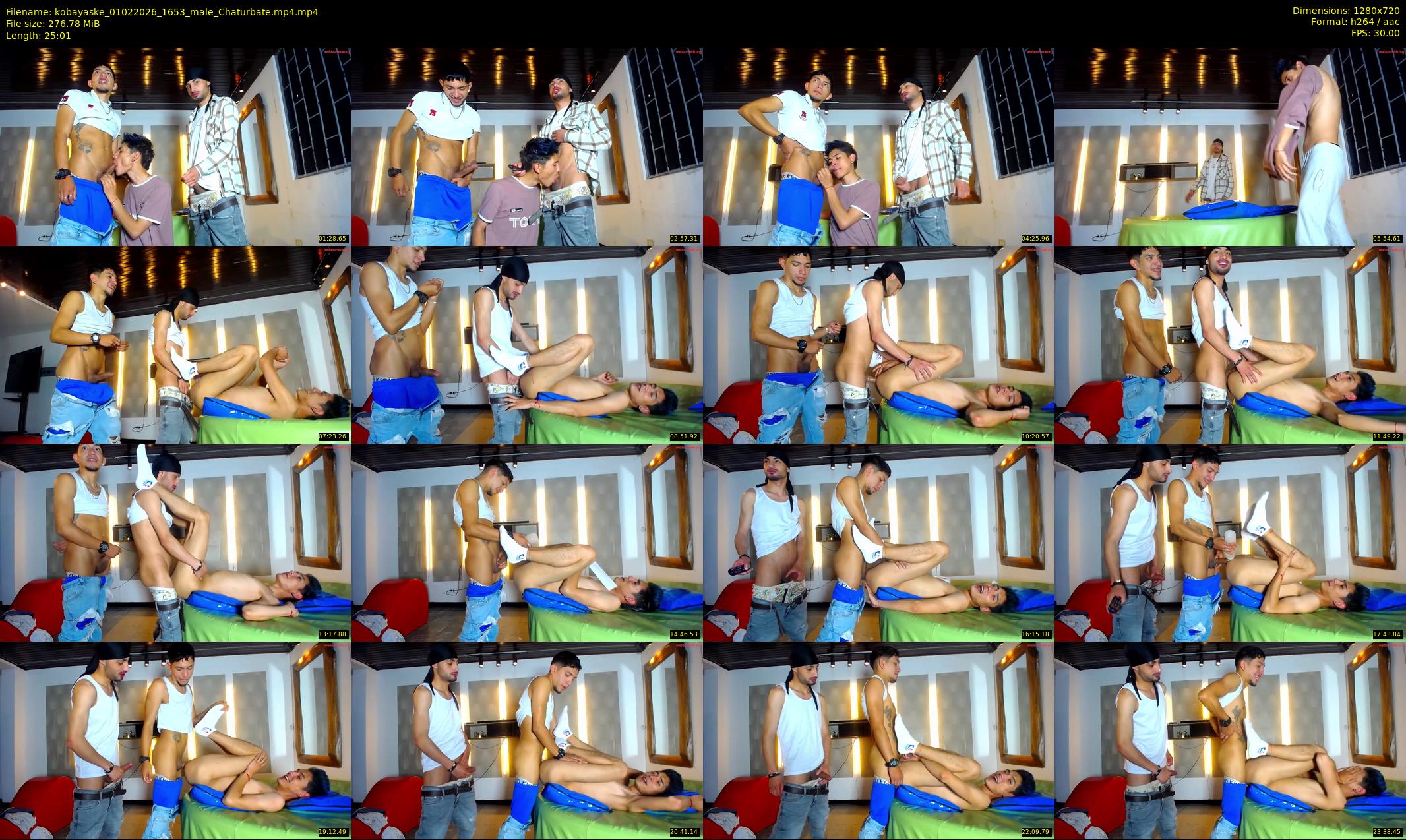 kobayaske — 26 minute Chaturbate male cam show recording, 720p, Feb 1, 2026