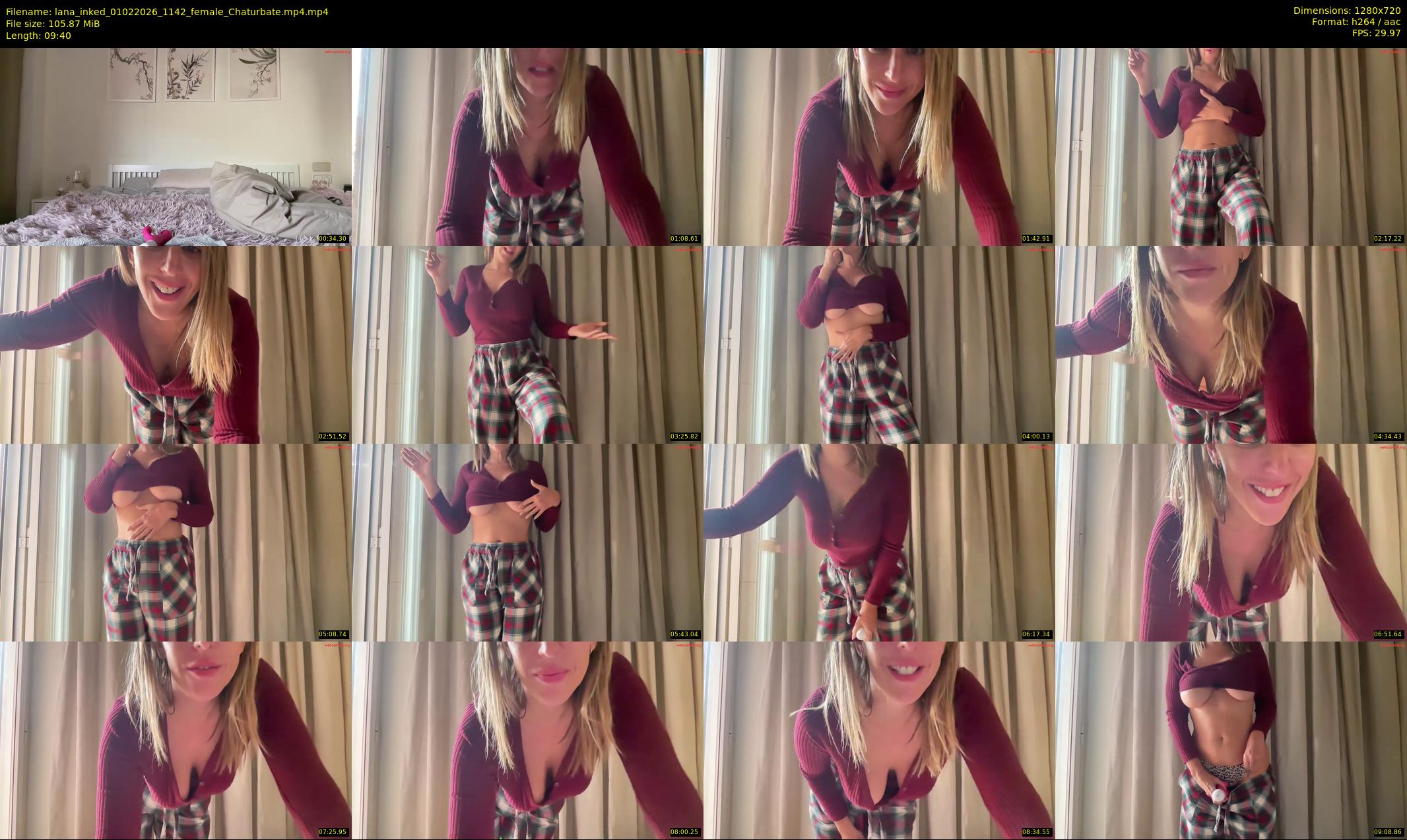 lana_inked — 10 minute Chaturbate female cam show recording, 720p, Feb 1, 2026