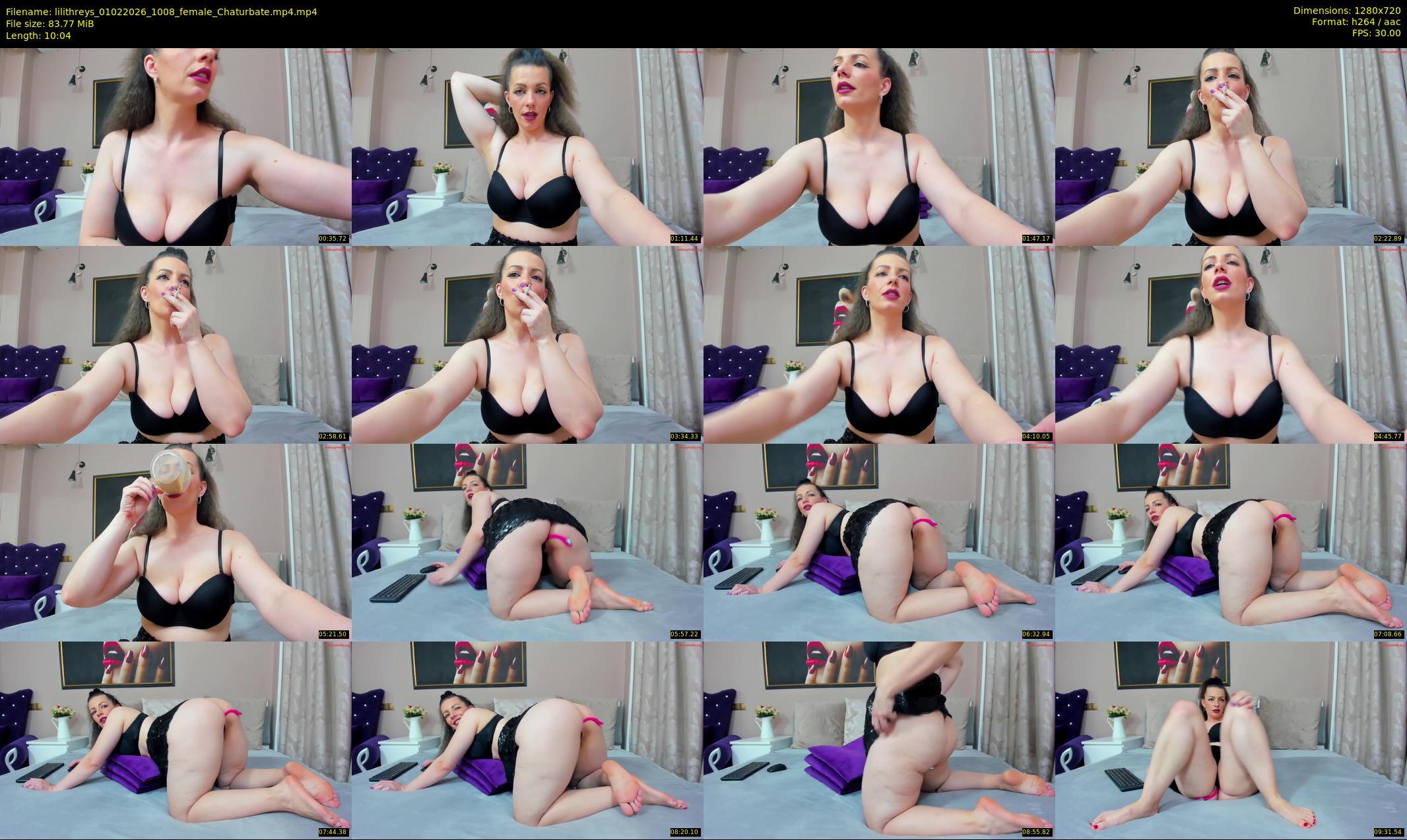 lilithreys — 11 minute Chaturbate female cam show recording, 720p, Feb 1, 2026