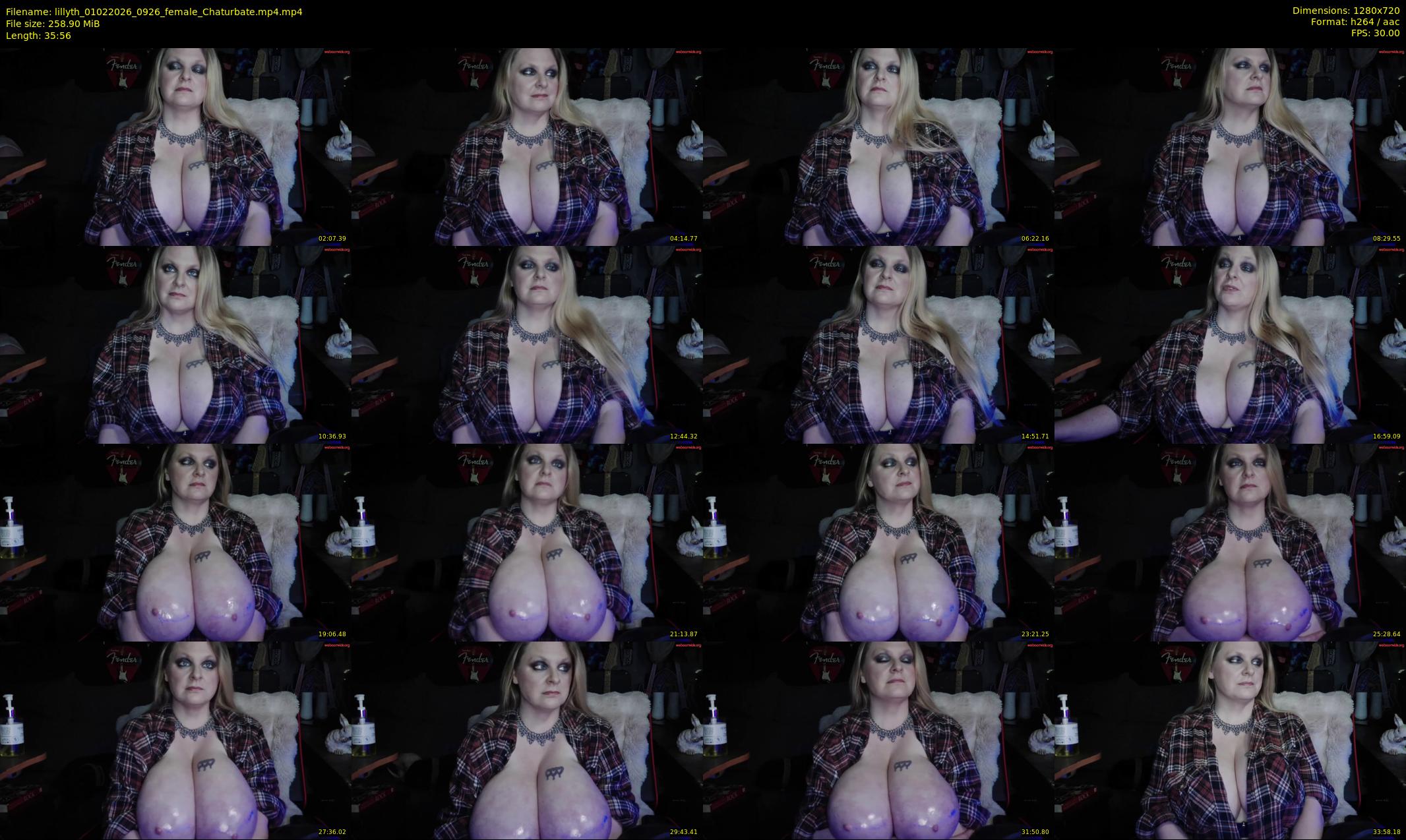 lillyth — 36 minute Chaturbate female cam show recording, 720p, Feb 1, 2026