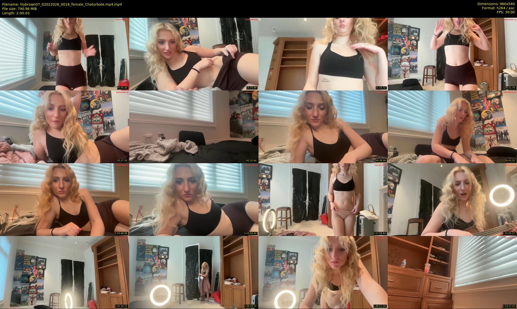 lilybrown07 — 121 minute Chaturbate female cam show recording, 480p, Feb 2, 2026