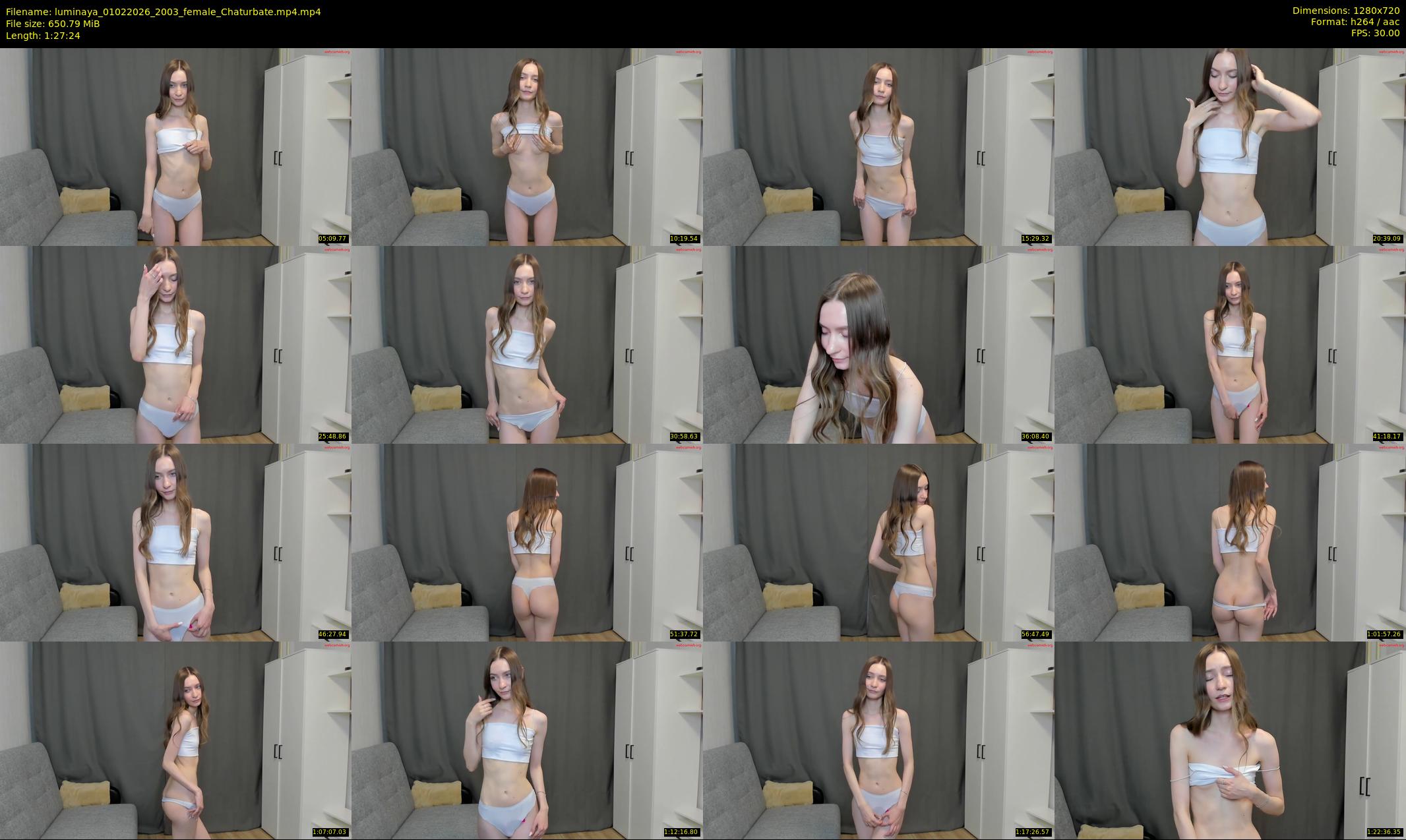 luminaya — 88 minute Chaturbate female cam show recording, 720p, Feb 1, 2026
