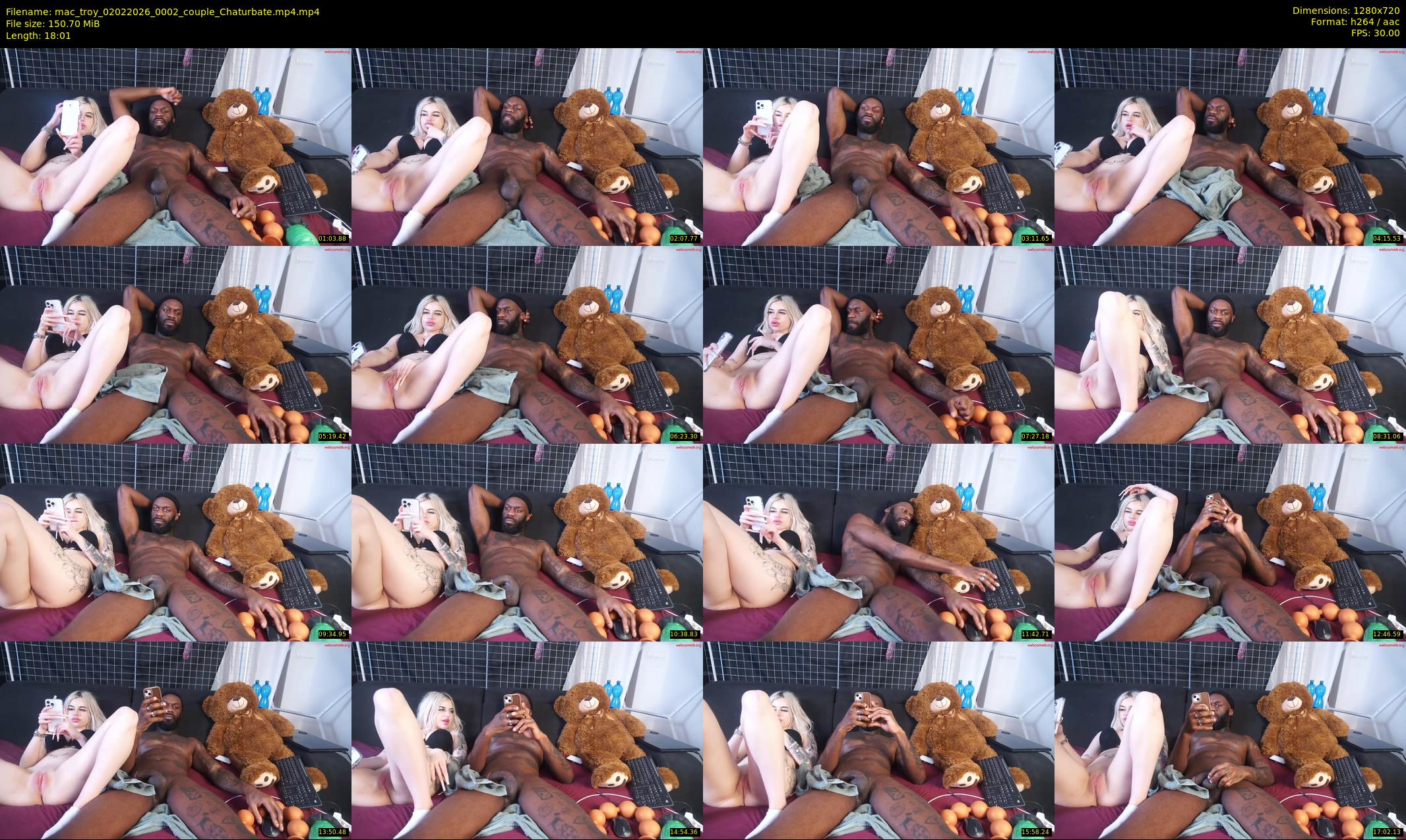 mac_troy — 19 minute Chaturbate couple cam show recording, 720p, Feb 2, 2026