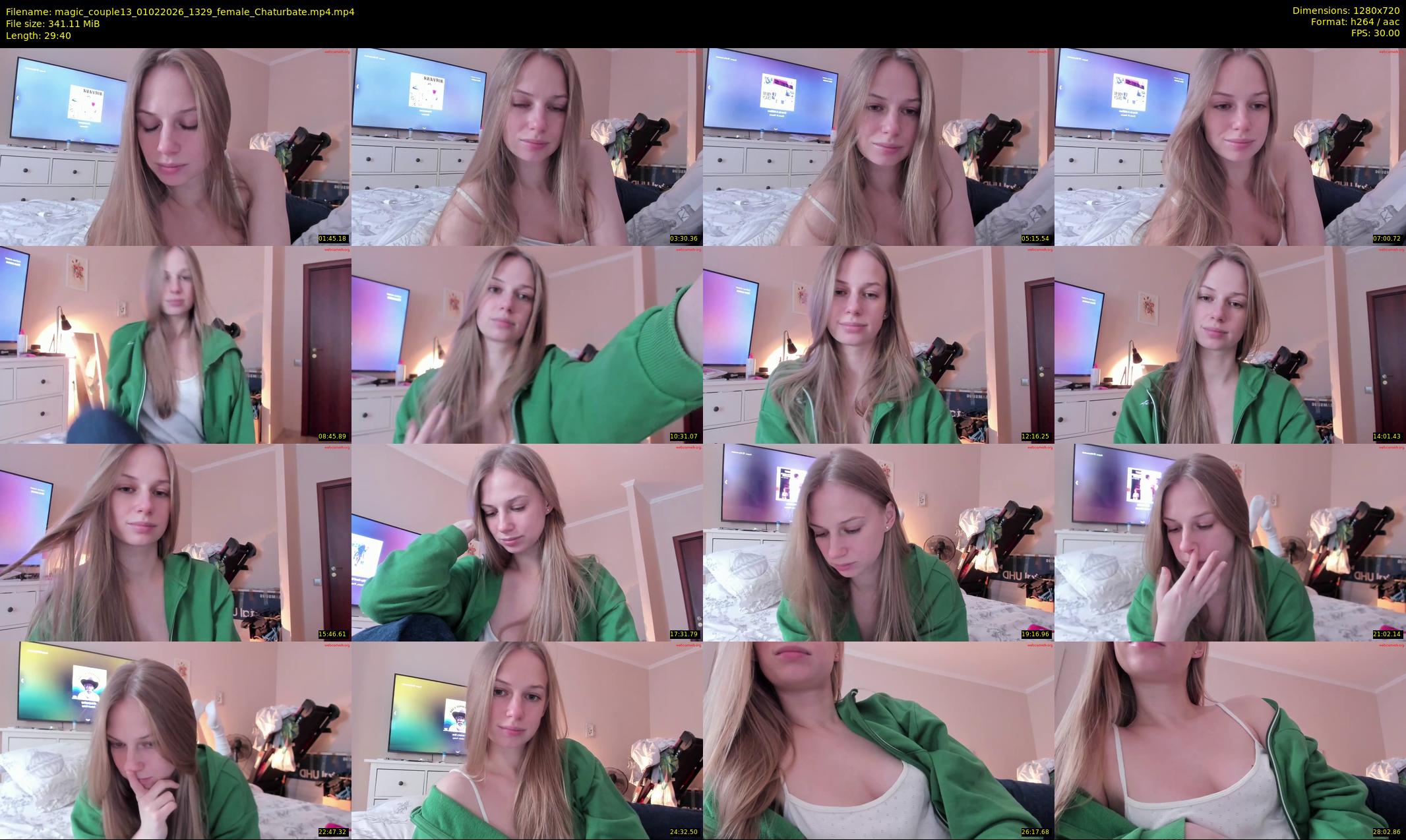 magic_couple13 — 30 minute Chaturbate couple cam show recording, 720p, Feb 1, 2026