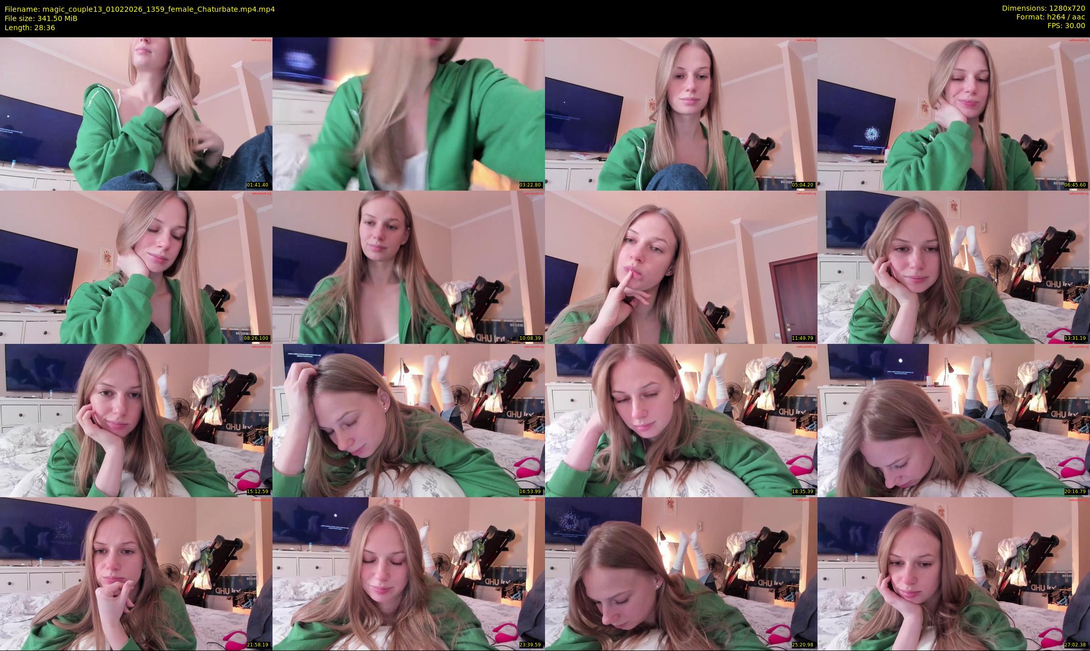 magic_couple13 — 29 minute Chaturbate couple cam show recording, 720p, Feb 1, 2026