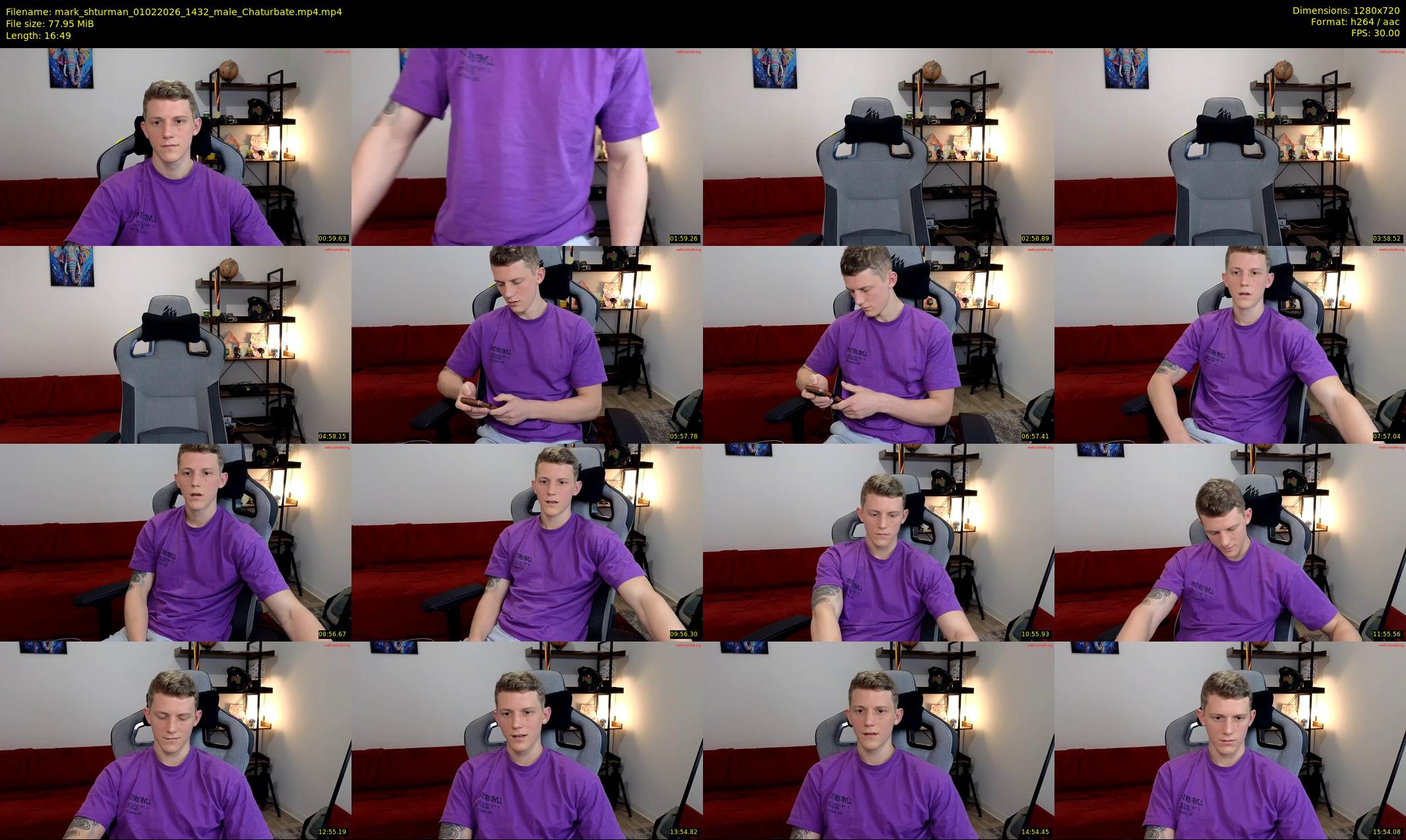 mark_shturman — 17 minute Chaturbate male cam show recording, 720p, Feb 1, 2026