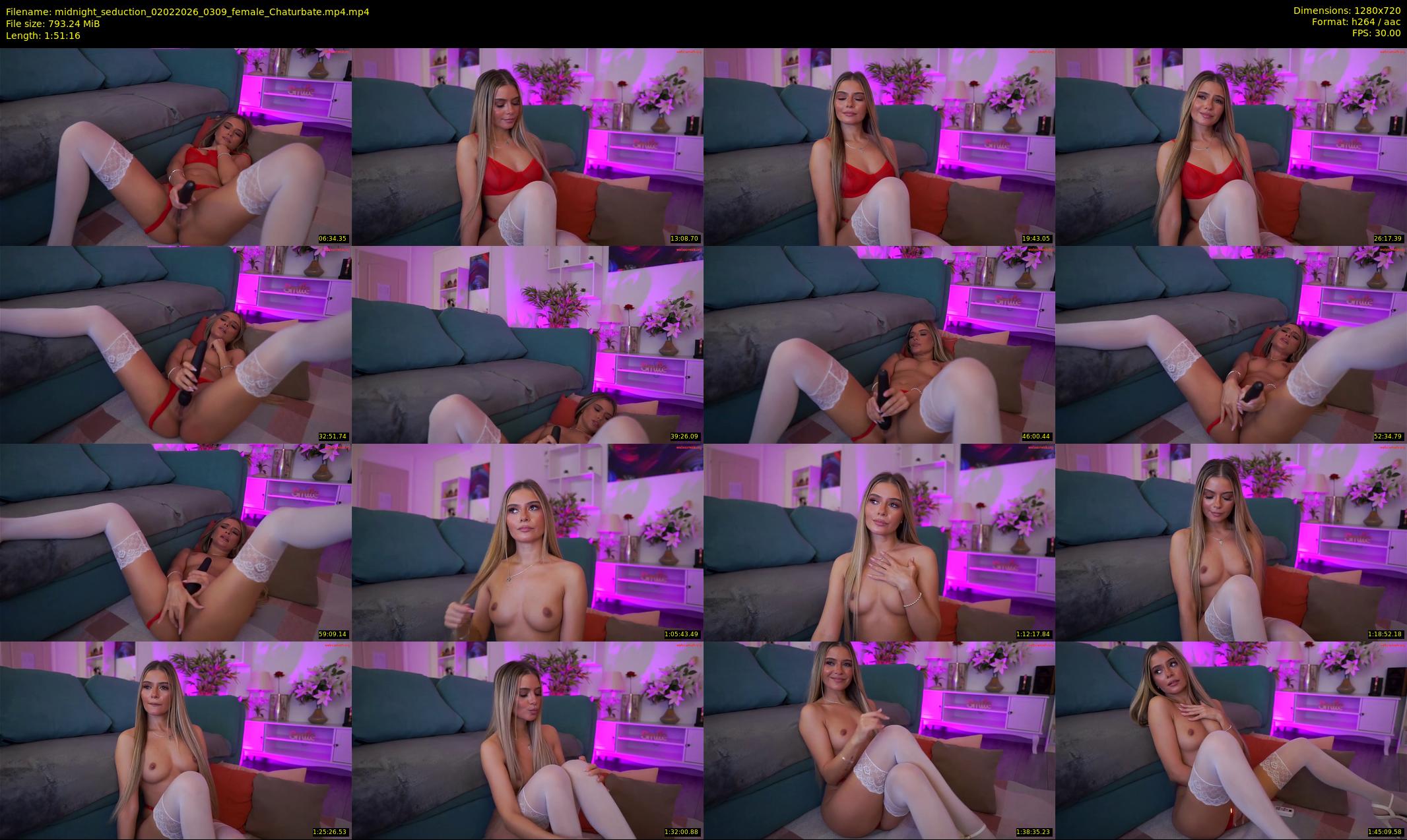 midnight_seduction — 112 minute Chaturbate female cam show recording, 720p, Feb 2, 2026
