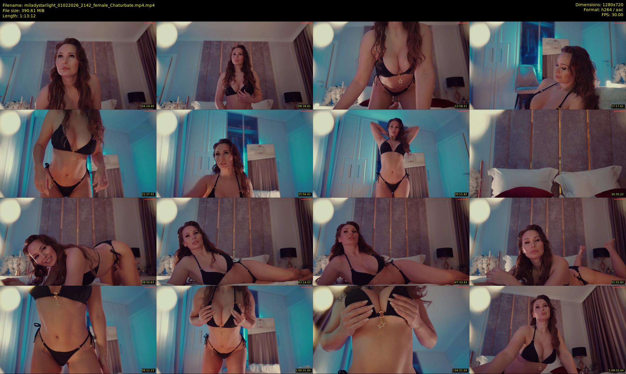 miladystarlight — 74 minute Chaturbate female cam show recording, 720p, Feb 1, 2026