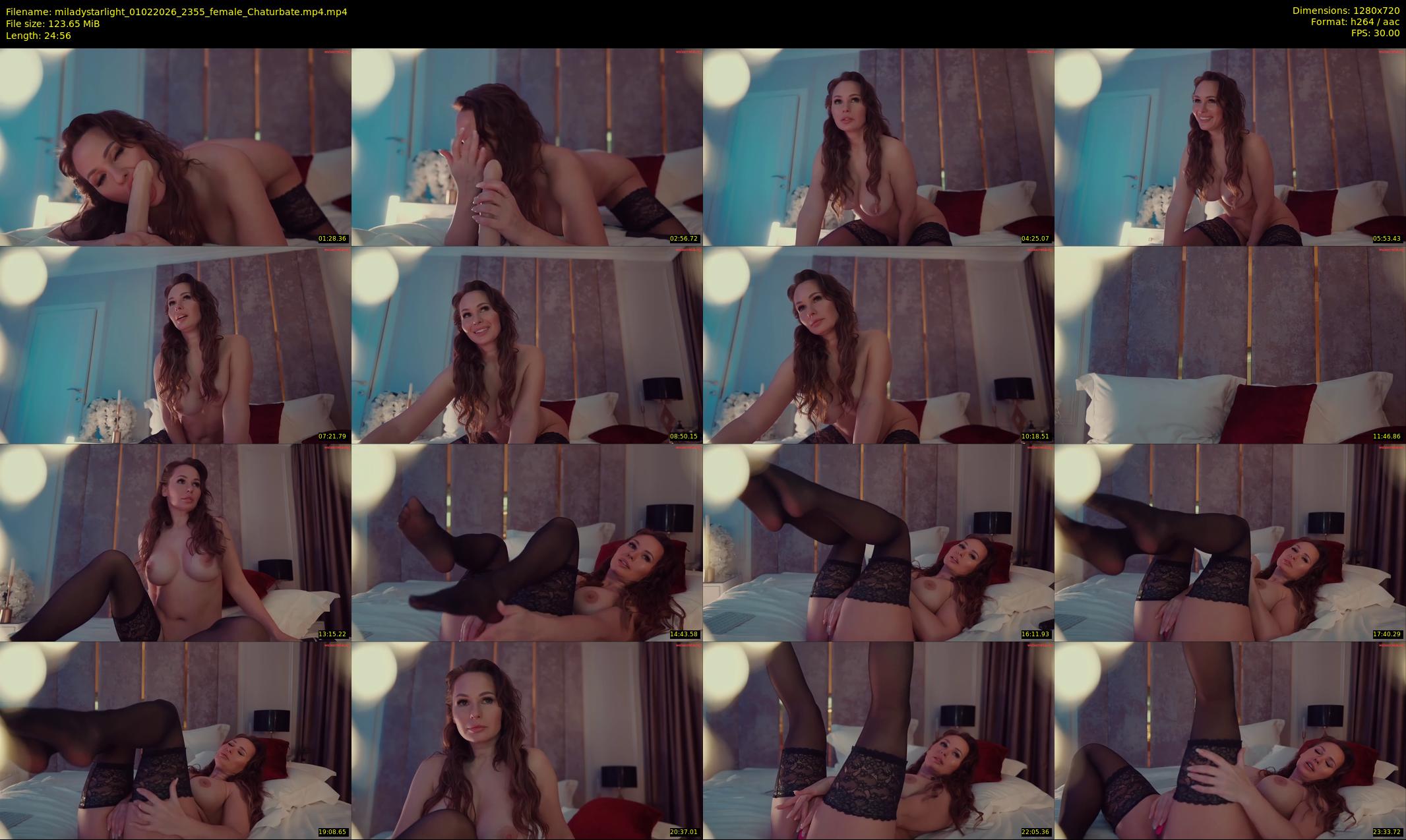 miladystarlight — 25 minute Chaturbate female cam show recording, 720p, Feb 1, 2026