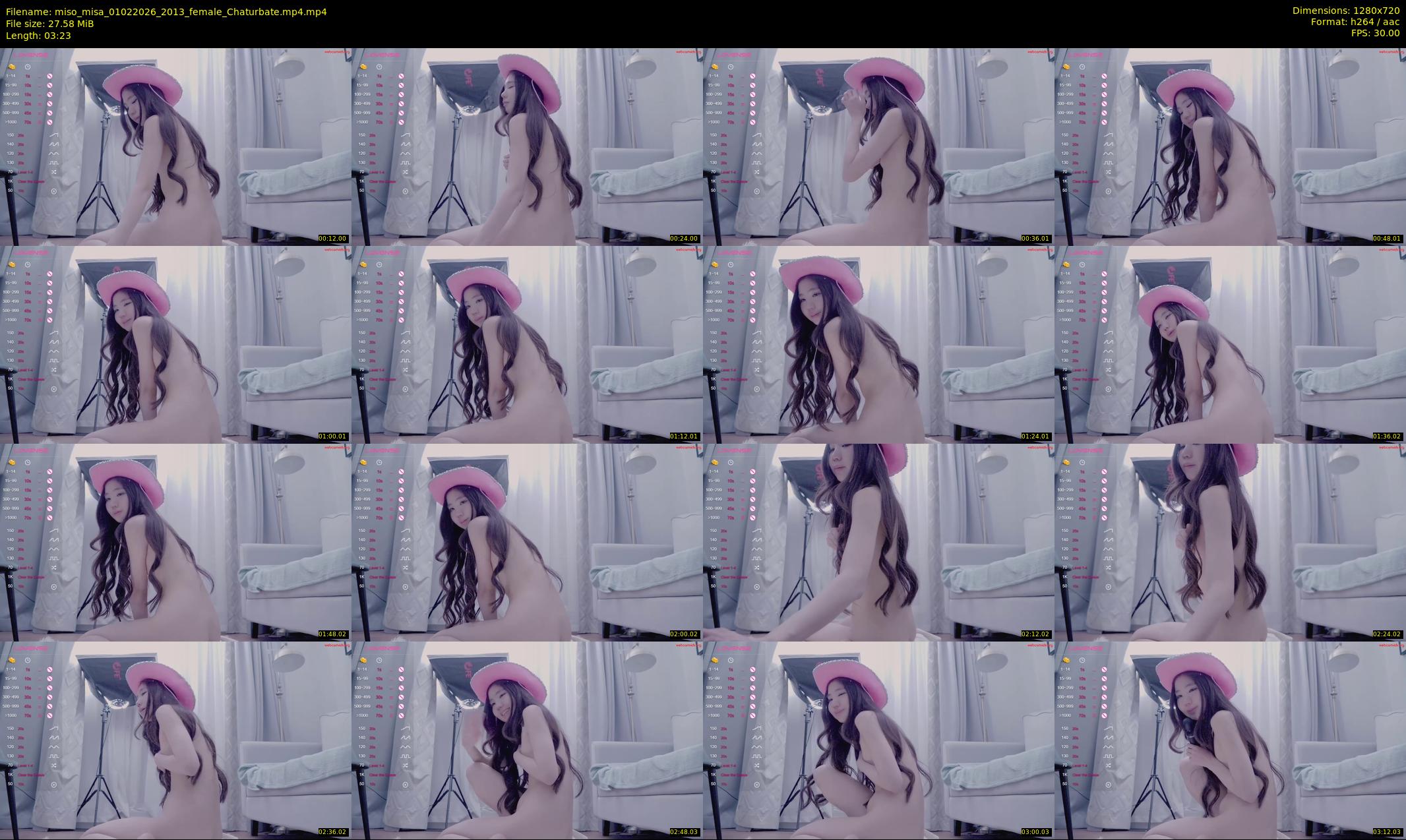 miso_misa — 4 minute Chaturbate female cam show recording, 720p, Feb 1, 2026