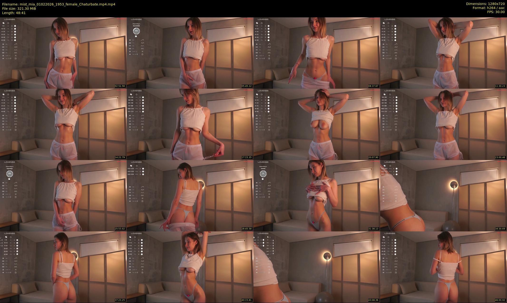 mist_mia — 49 minute Chaturbate female cam show recording, 720p, Feb 1, 2026