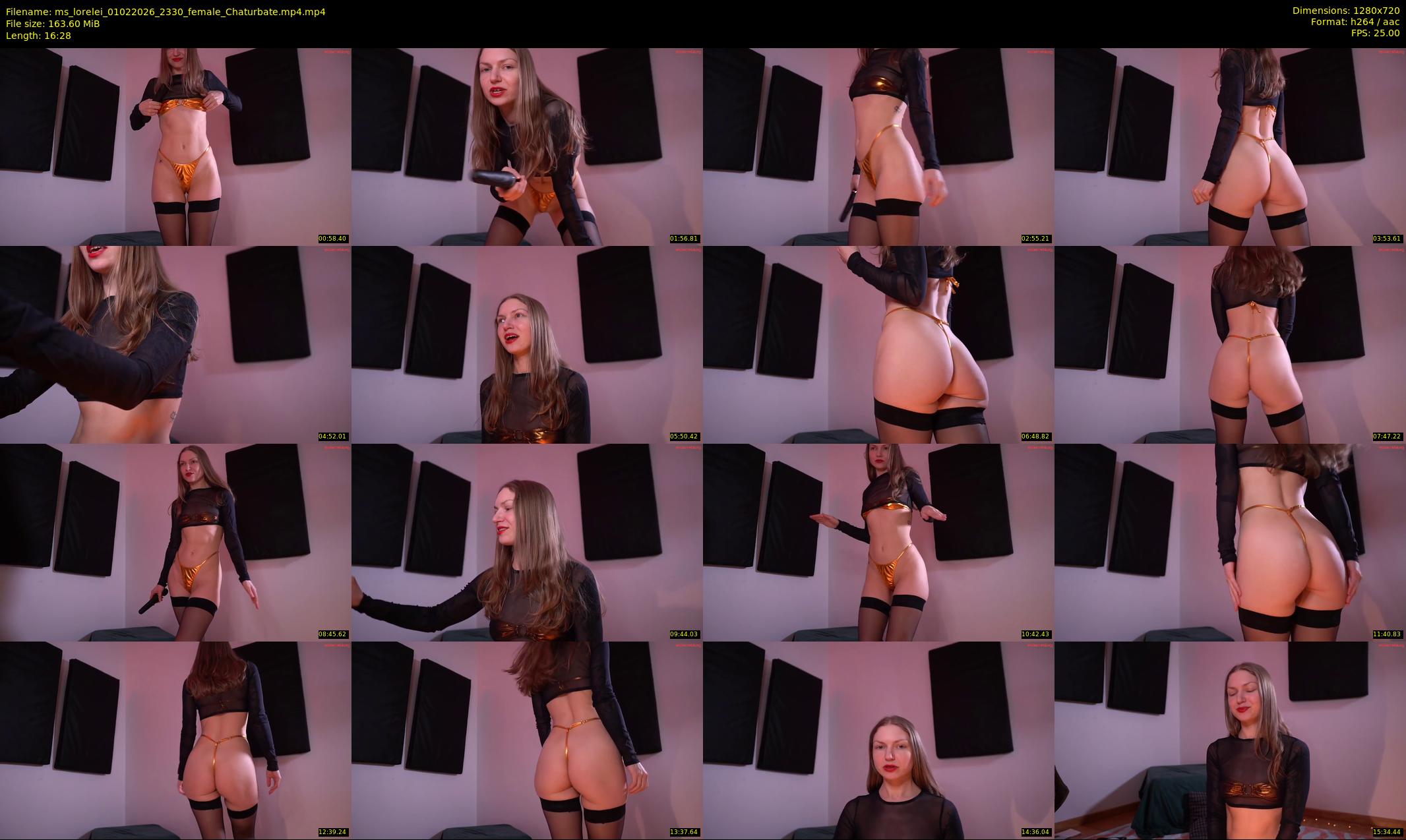ms_lorelei — 17 minute Chaturbate female cam show recording, 720p, Feb 1, 2026