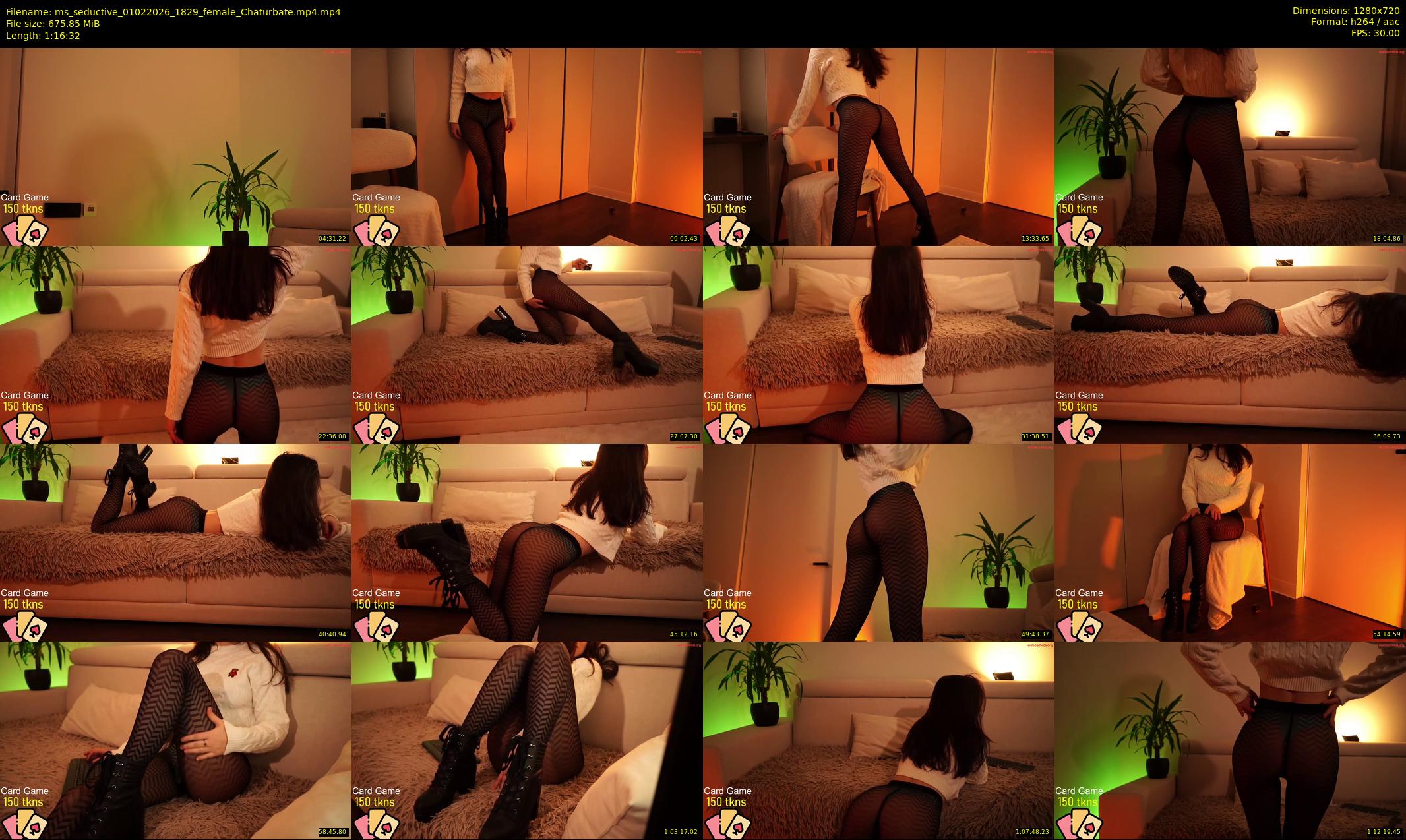 ms_seductive — 77 minute Chaturbate female cam show recording, 720p, Feb 1, 2026