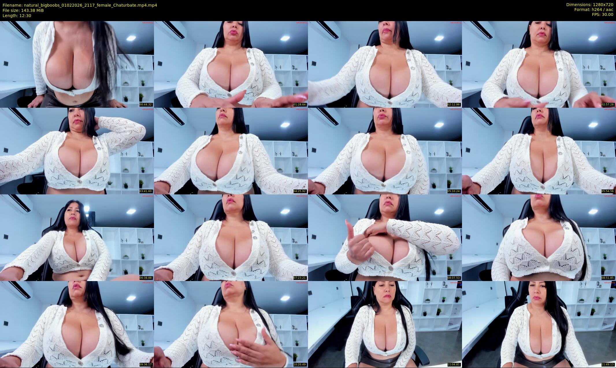 natural_bigboobs — 13 minute Chaturbate female cam show recording, 720p, Feb 1, 2026