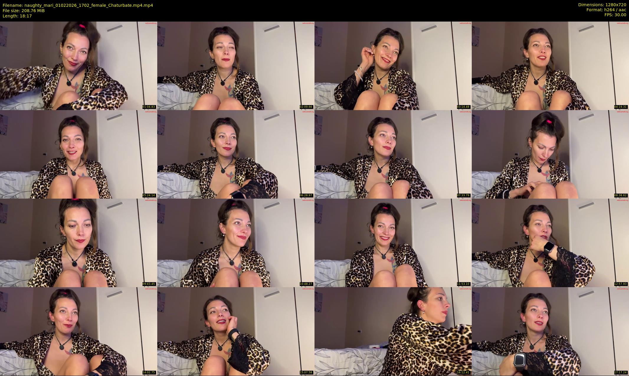 naughty_mari — 19 minute Chaturbate female cam show recording, 720p, Feb 1, 2026