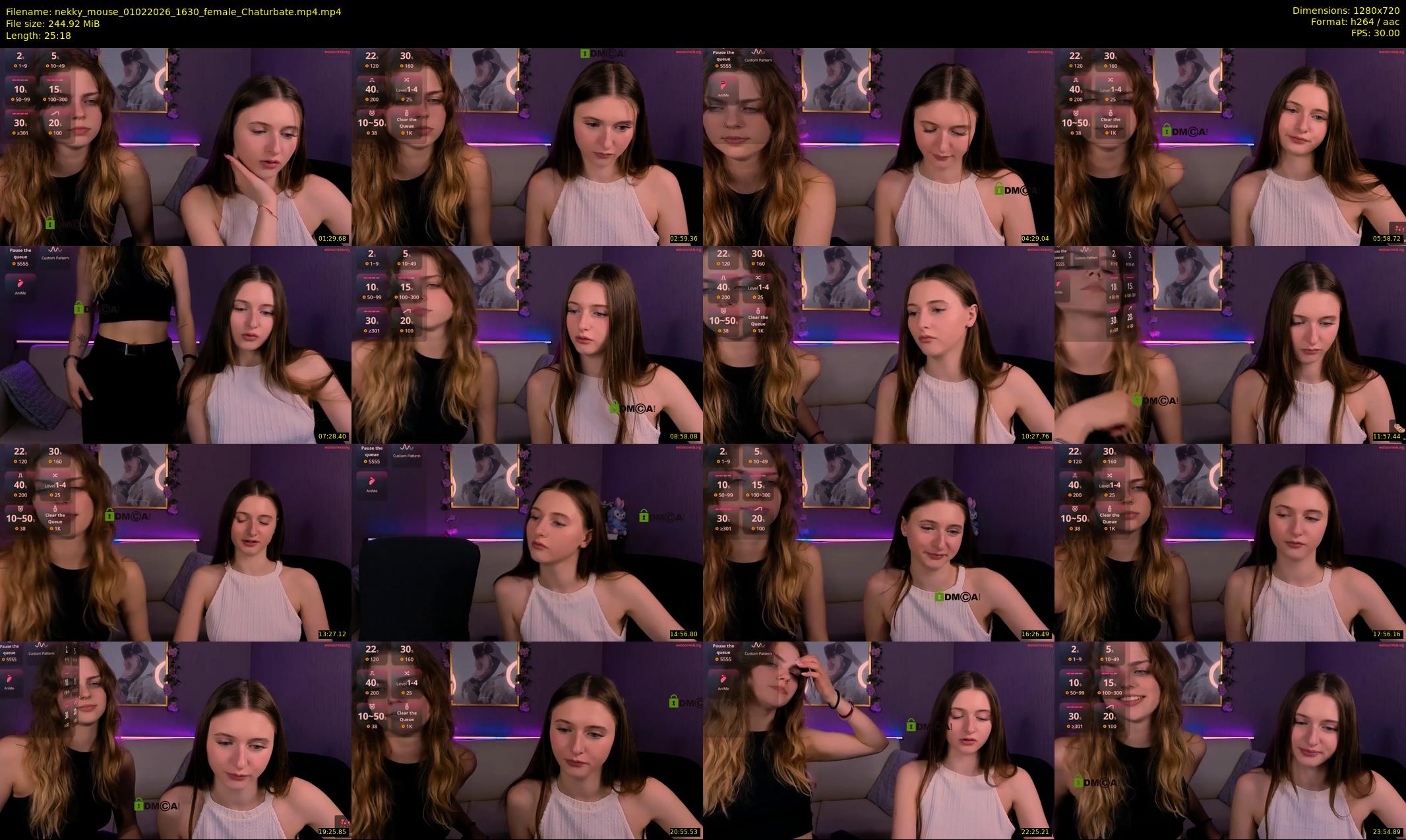 nekky_mouse — 26 minute Chaturbate female cam show recording, 720p, Feb 1, 2026