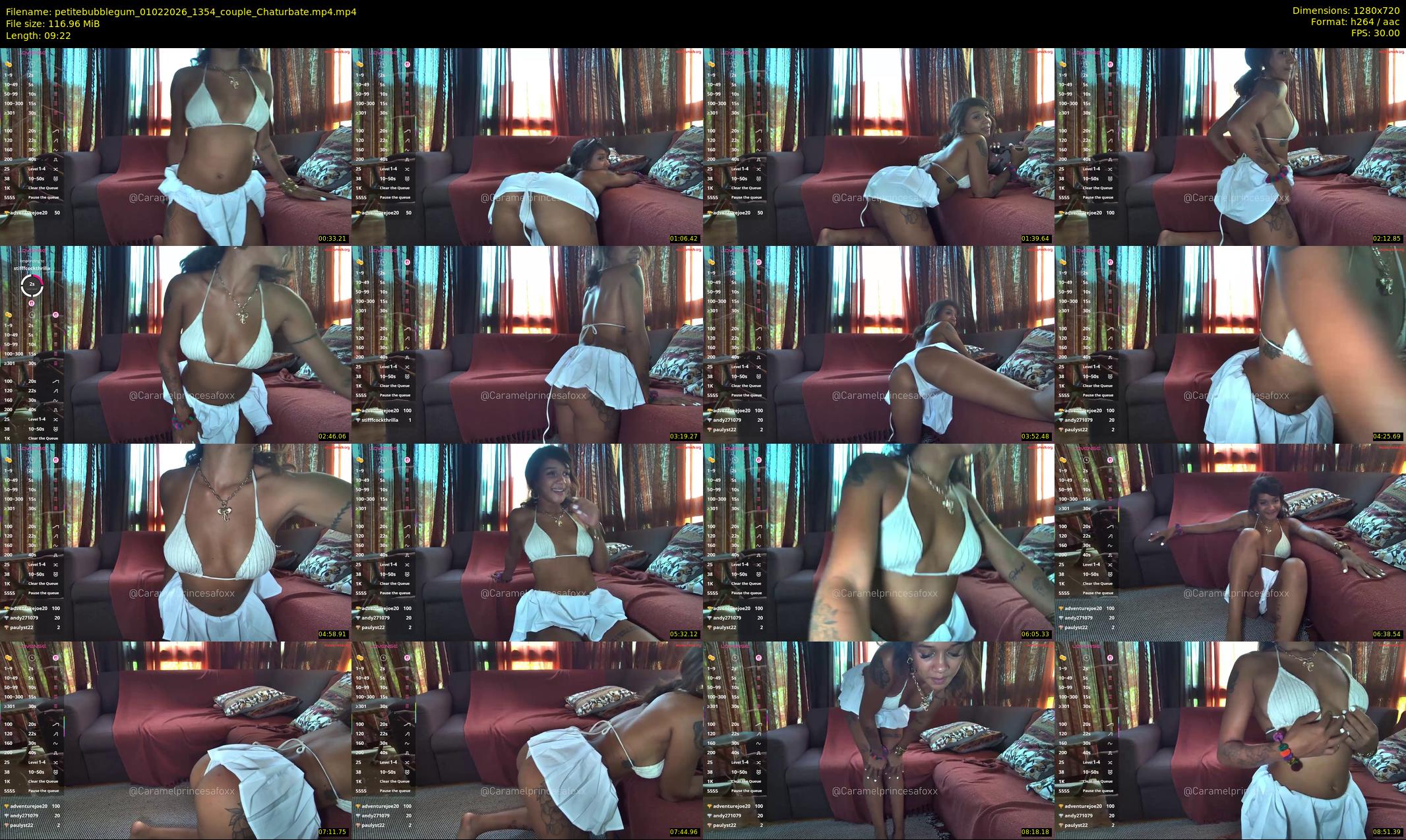 petitebubblegum — 10 minute Chaturbate couple cam show recording, 720p, Feb 1, 2026