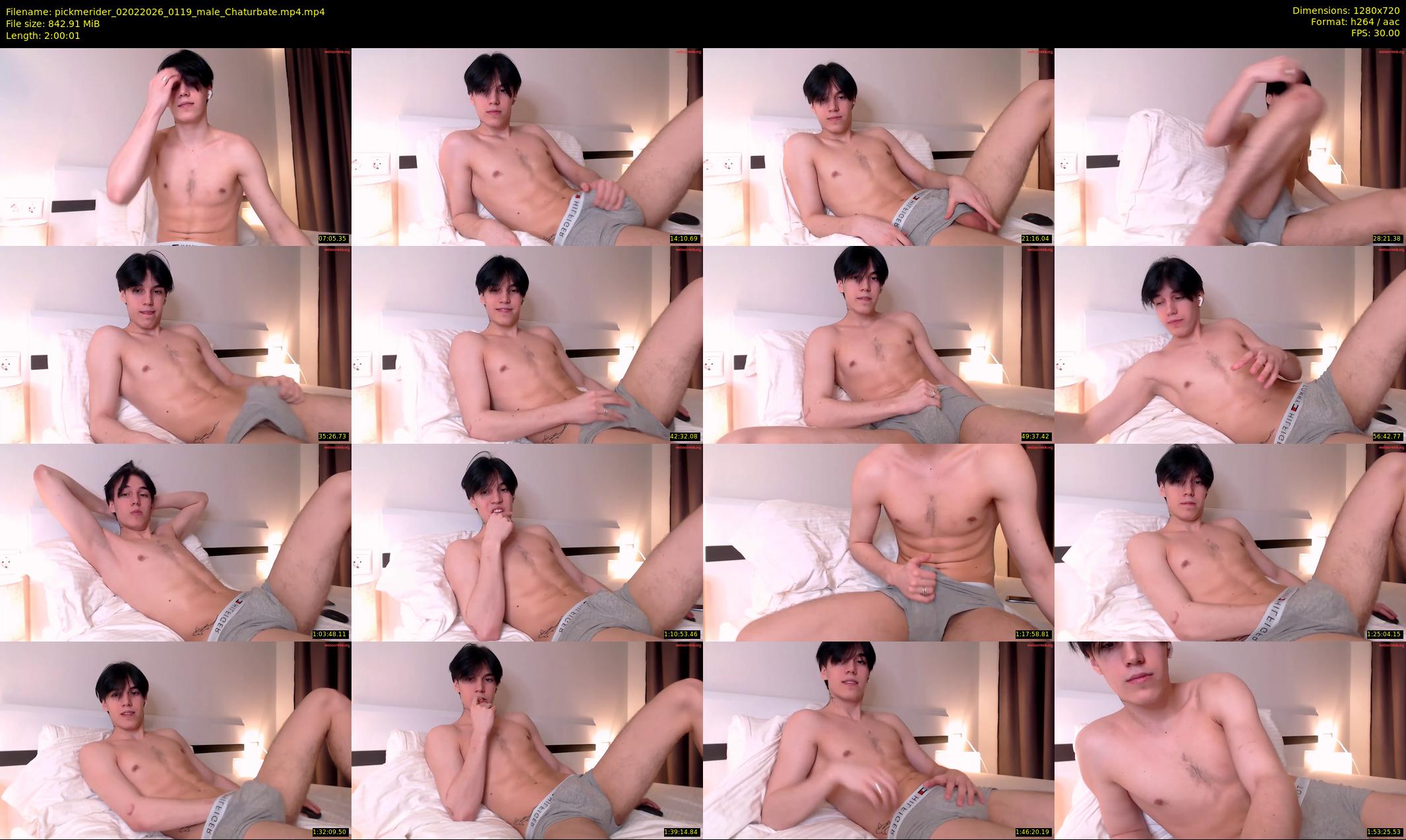 pickmerider — 121 minute Chaturbate male cam show recording, 720p, Feb 2, 2026
