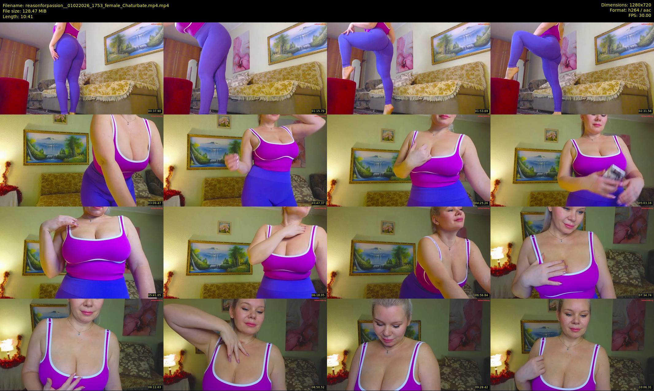 reasonforpassion_ — 11 minute Chaturbate female cam show recording, 720p, Feb 1, 2026