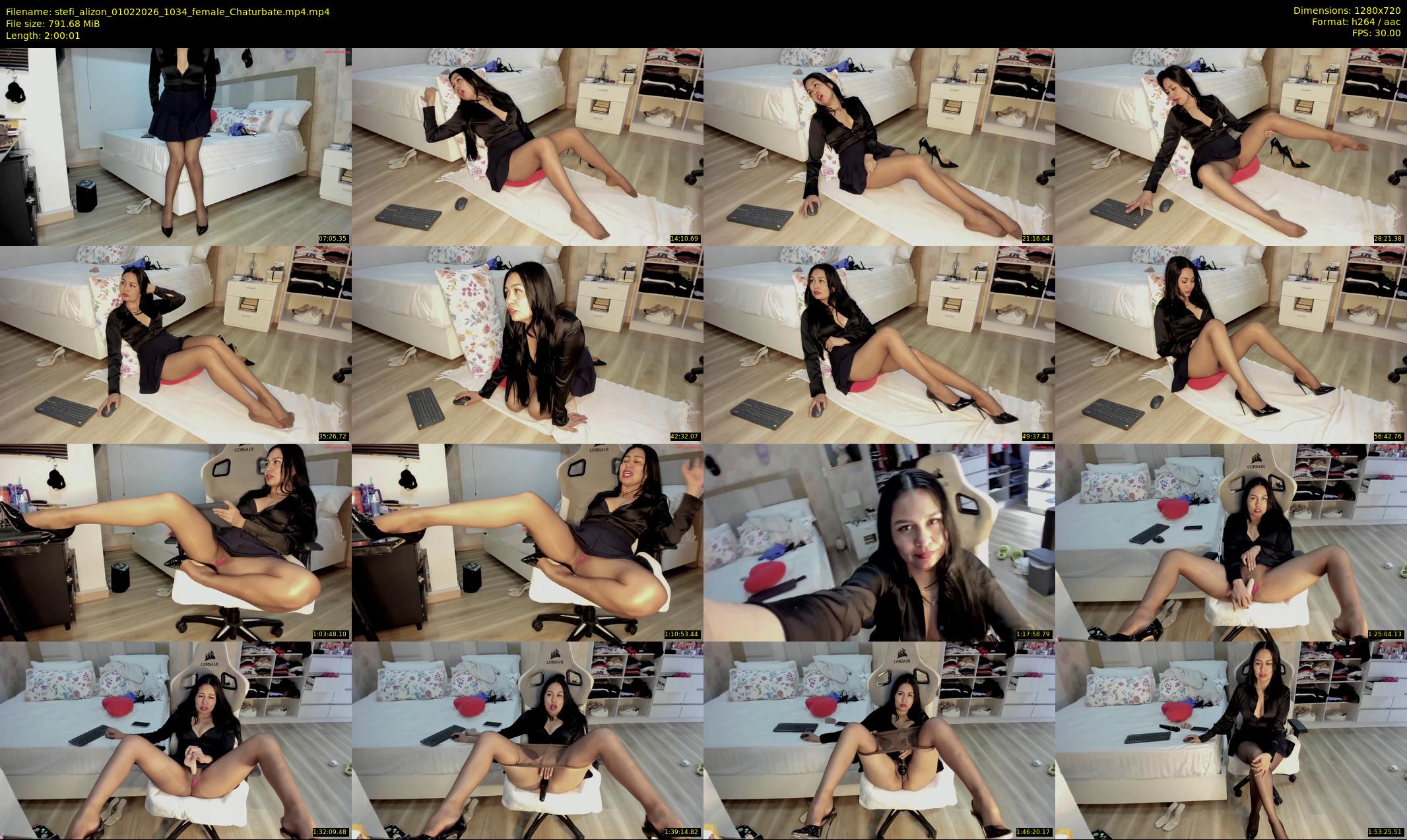 stefi_alizon — 121 minute Chaturbate female cam show recording, 720p, Feb 1, 2026