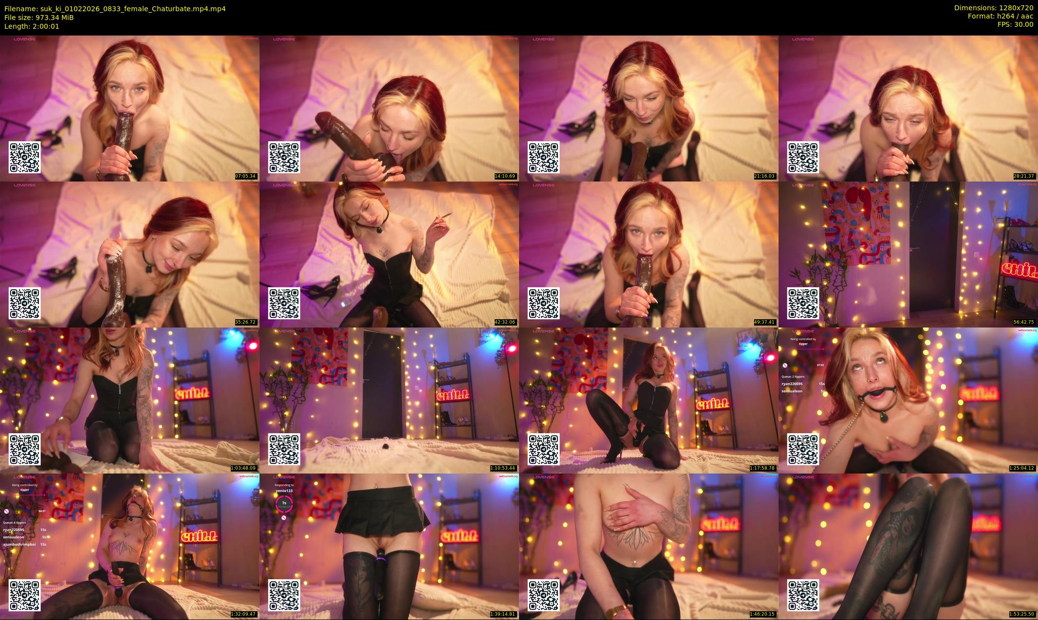 suk_ki — 121 minute Chaturbate couple cam show recording, 720p, Feb 1, 2026