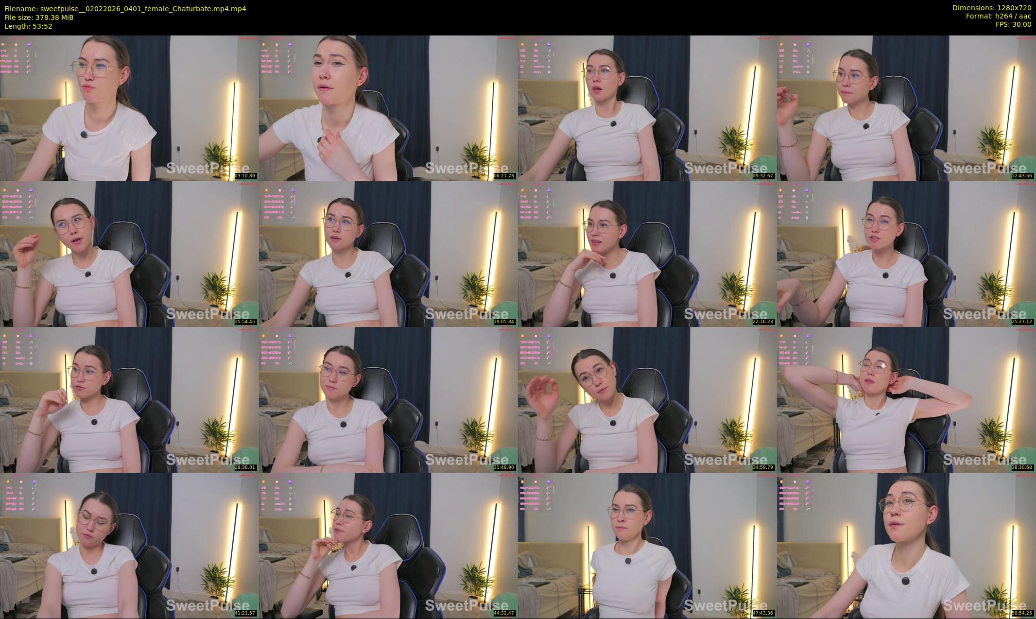 sweetpulse_ — 54 minute Chaturbate female cam show recording, 720p, Feb 2, 2026
