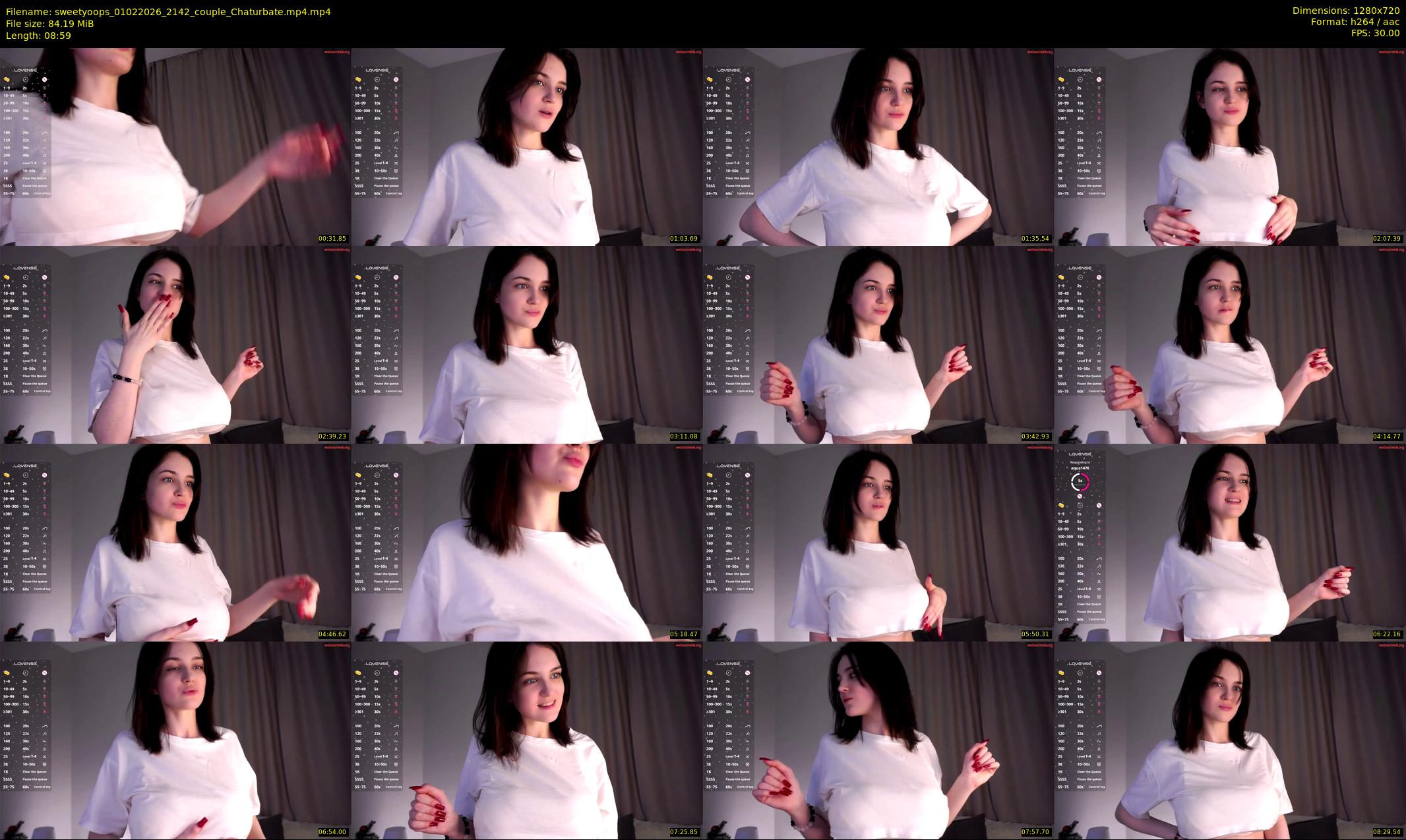 sweetyoops — 9 minute Chaturbate female cam show recording, 720p, Feb 1, 2026