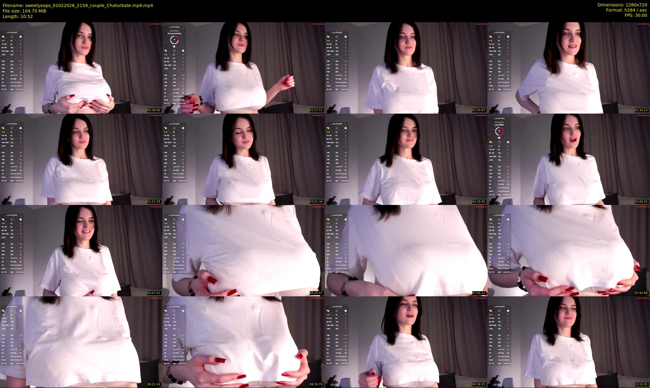 sweetyoops — 11 minute Chaturbate female cam show recording, 720p, Feb 1, 2026